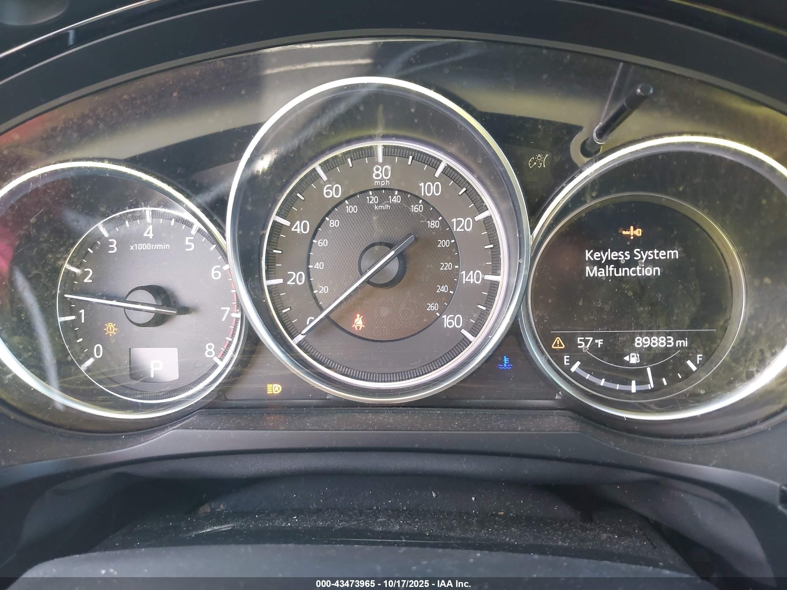2018 Mazda Cx-9 Grand Touring Серый vin: JM3TCBDY3J0231810