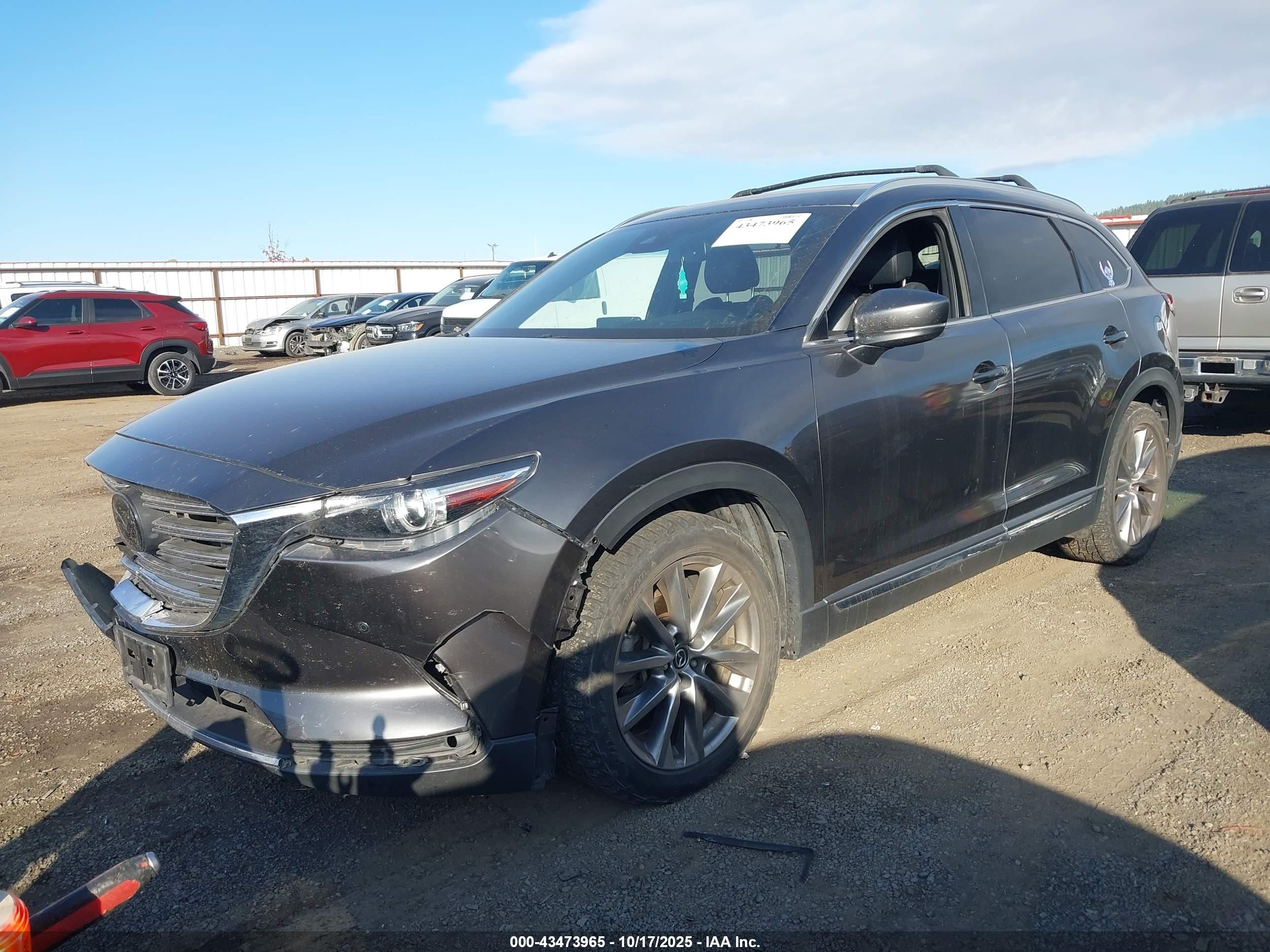 2018 Mazda Cx-9 Grand Touring Серый vin: JM3TCBDY3J0231810