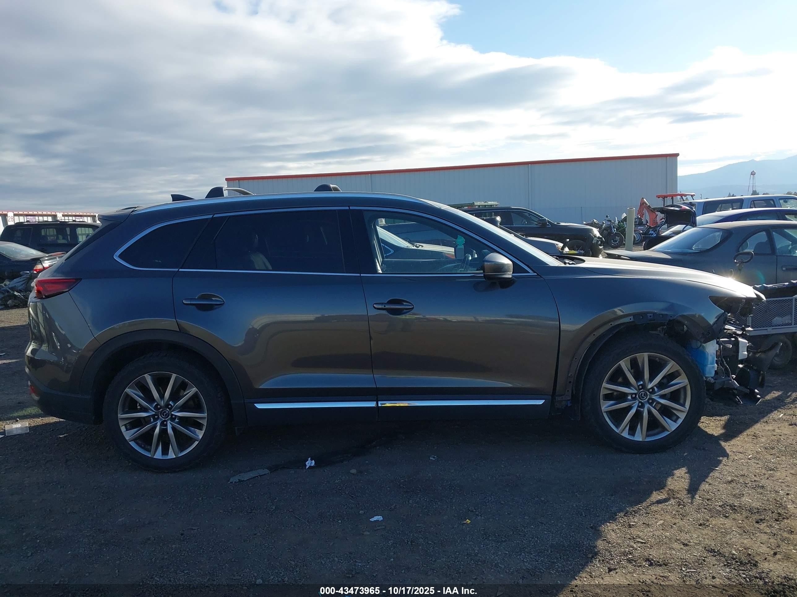2018 Mazda Cx-9 Grand Touring Серый vin: JM3TCBDY3J0231810
