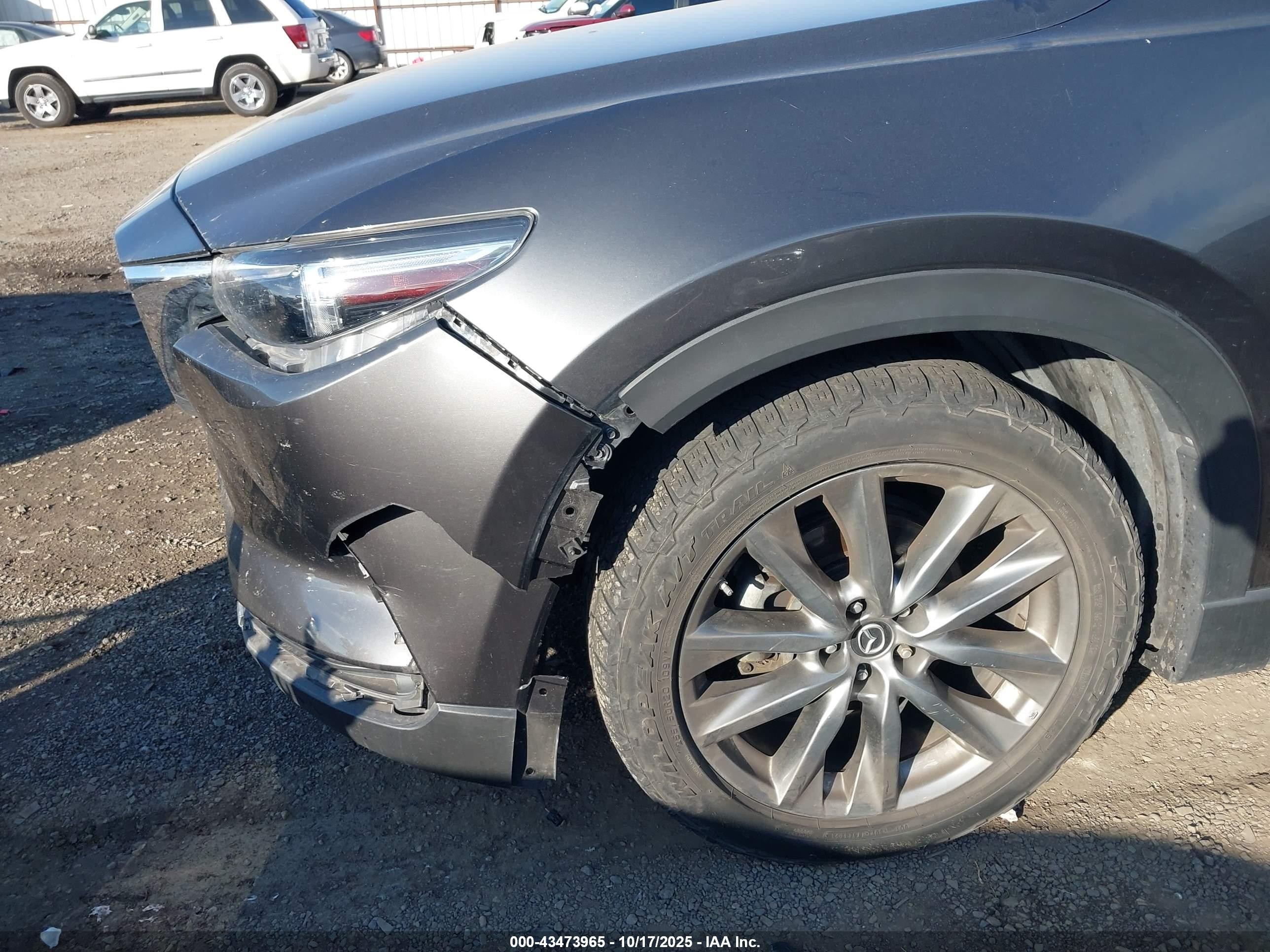 2018 Mazda Cx-9 Grand Touring Серый vin: JM3TCBDY3J0231810