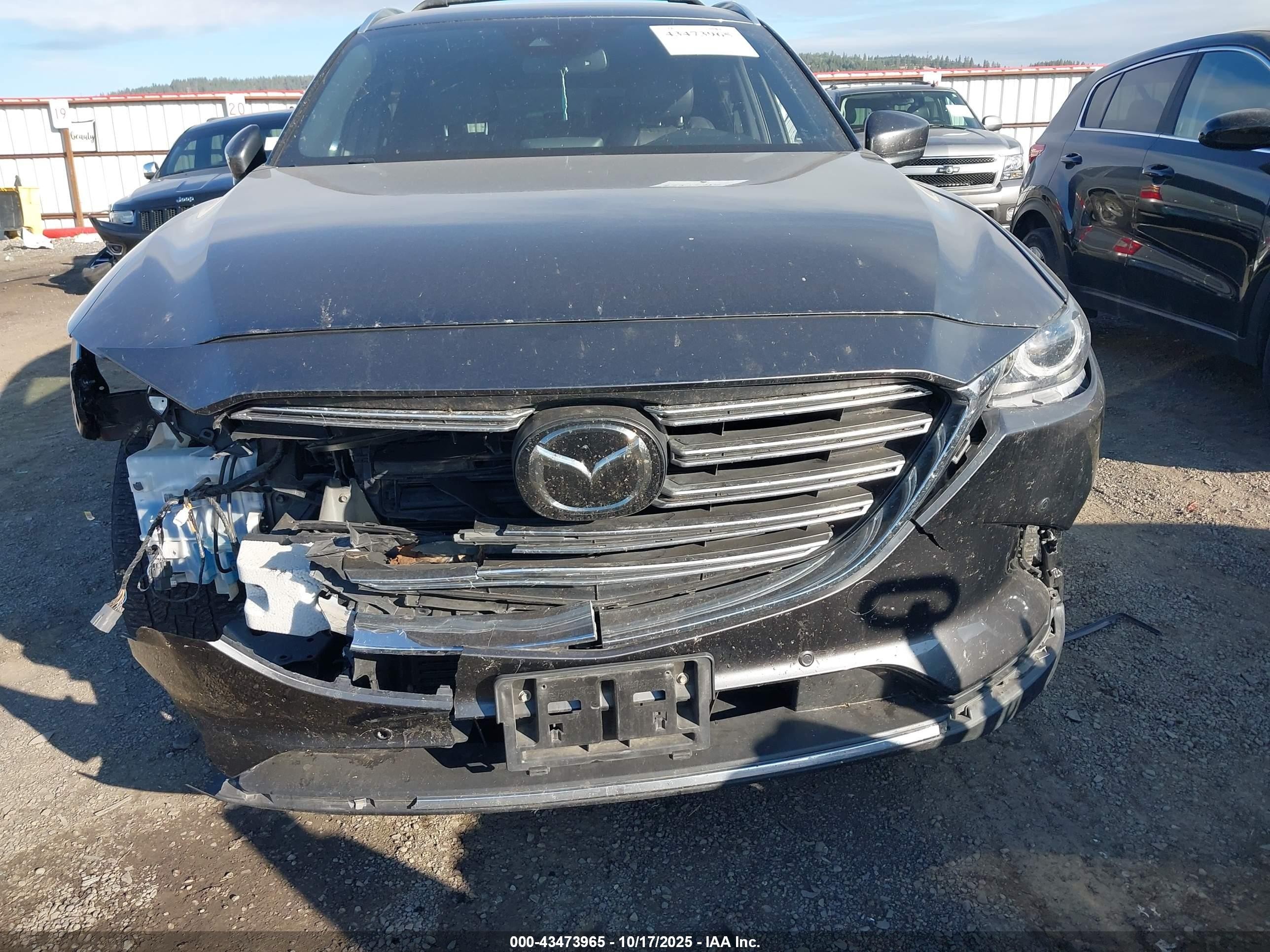2018 Mazda Cx-9 Grand Touring Серый vin: JM3TCBDY3J0231810