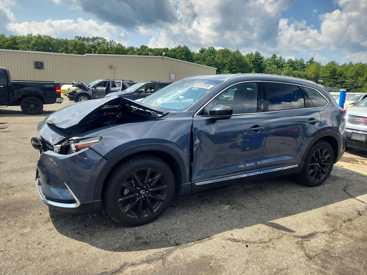 2023 Mazda Cx-9 Grand Touring Серый vin: JM3TCBDY3P0632394