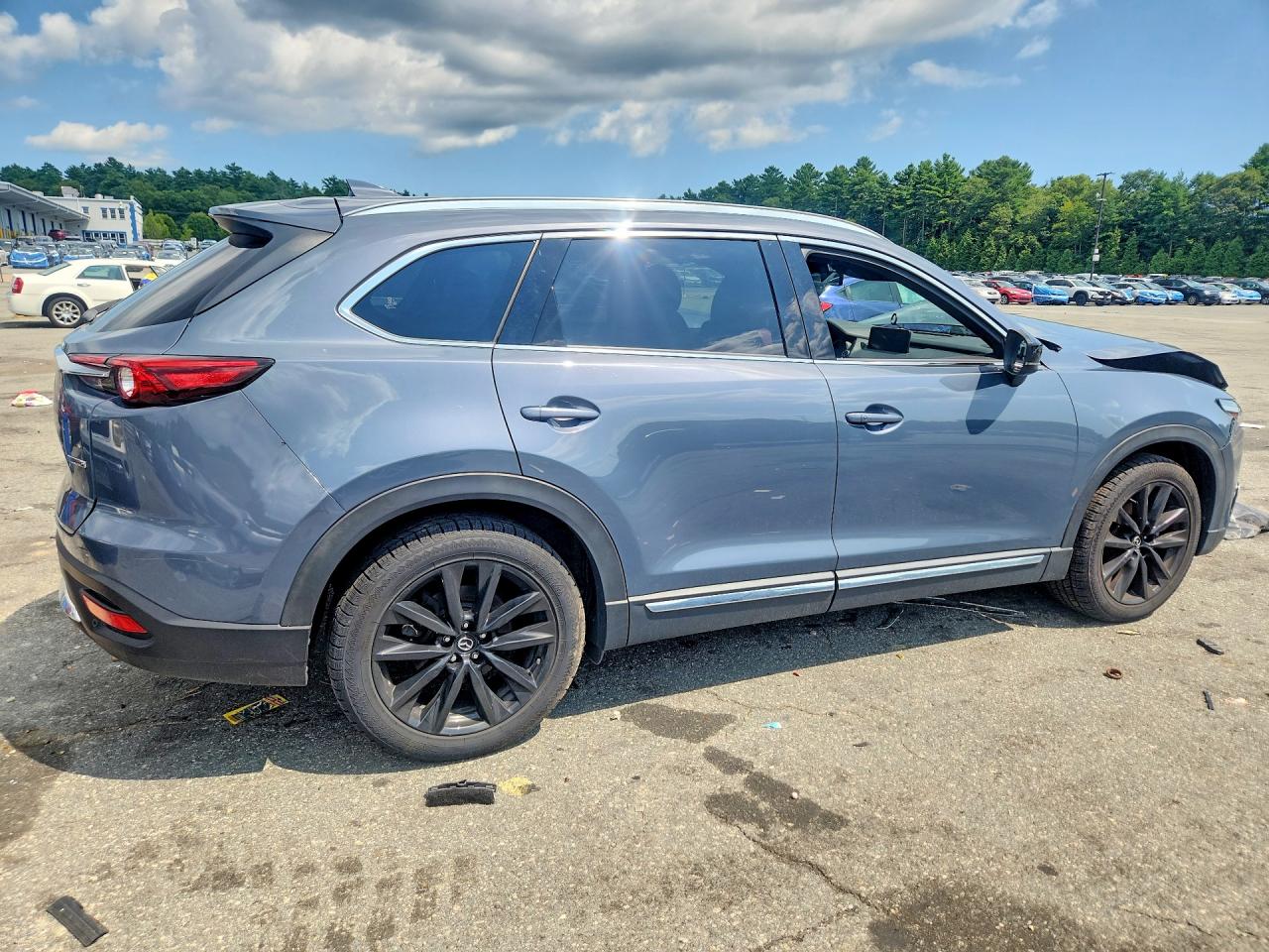 2023 Mazda Cx-9 Grand Touring Gray vin: JM3TCBDY3P0632394