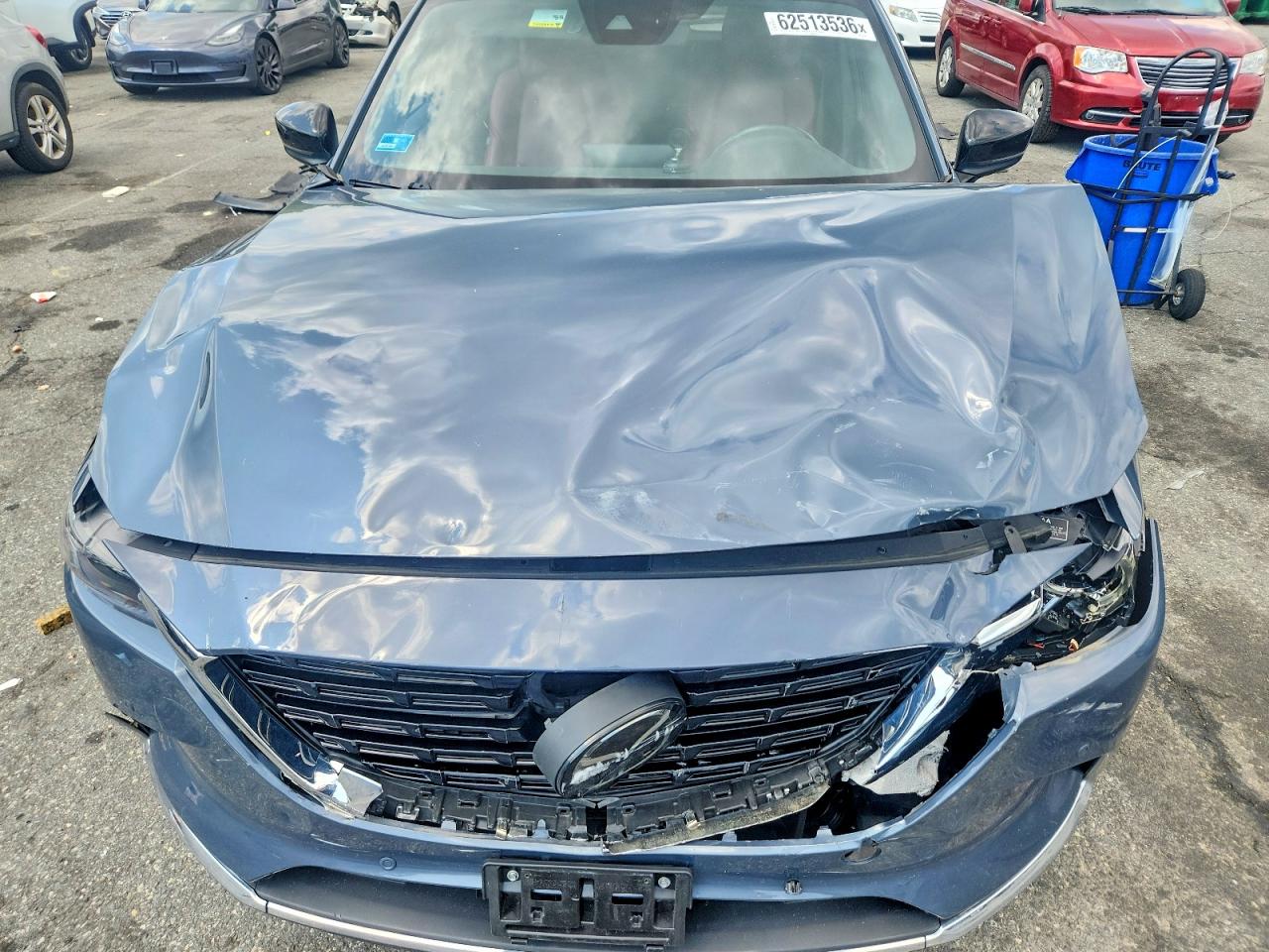 2023 Mazda Cx-9 Grand Touring Gray vin: JM3TCBDY3P0632394