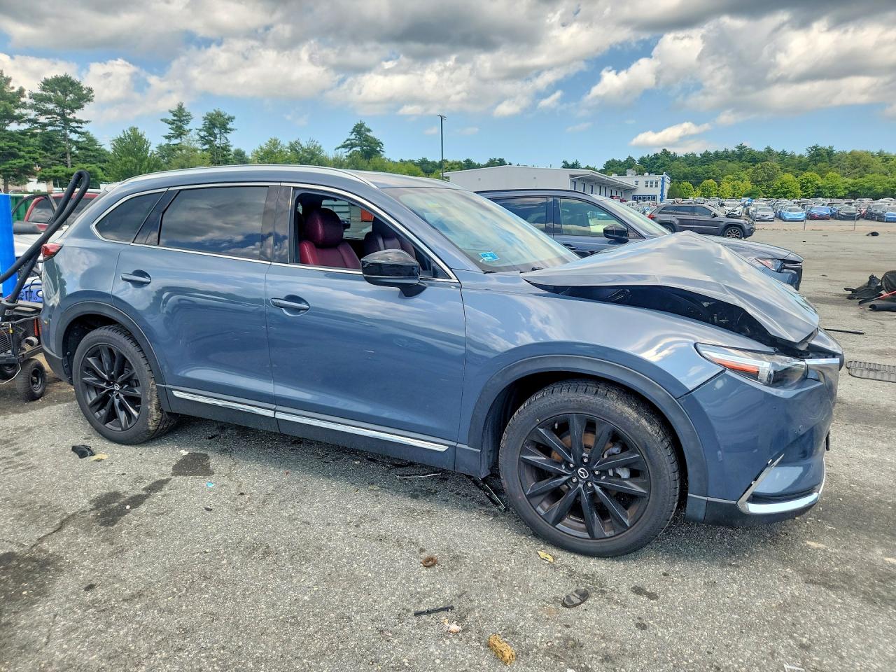 2023 Mazda Cx-9 Grand Touring Gray vin: JM3TCBDY3P0632394