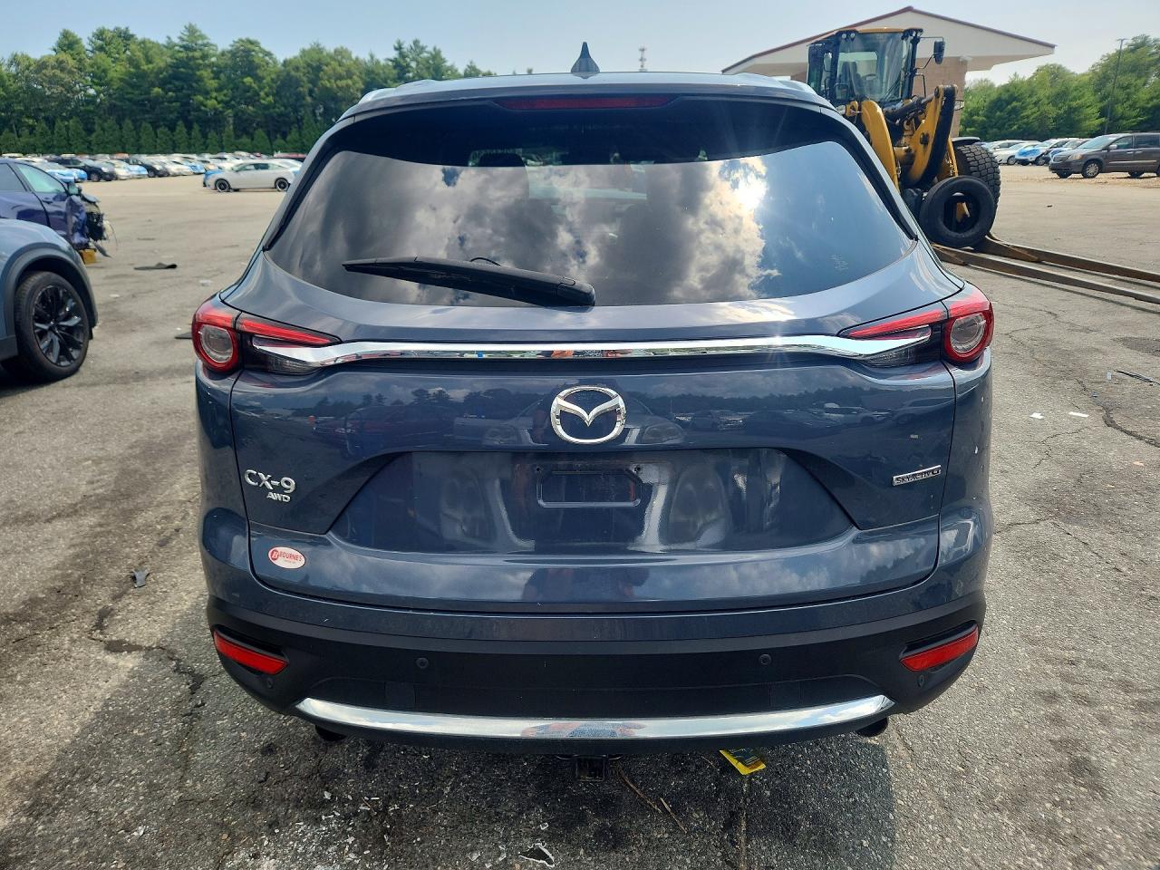 2023 Mazda Cx-9 Grand Touring Gray vin: JM3TCBDY3P0632394