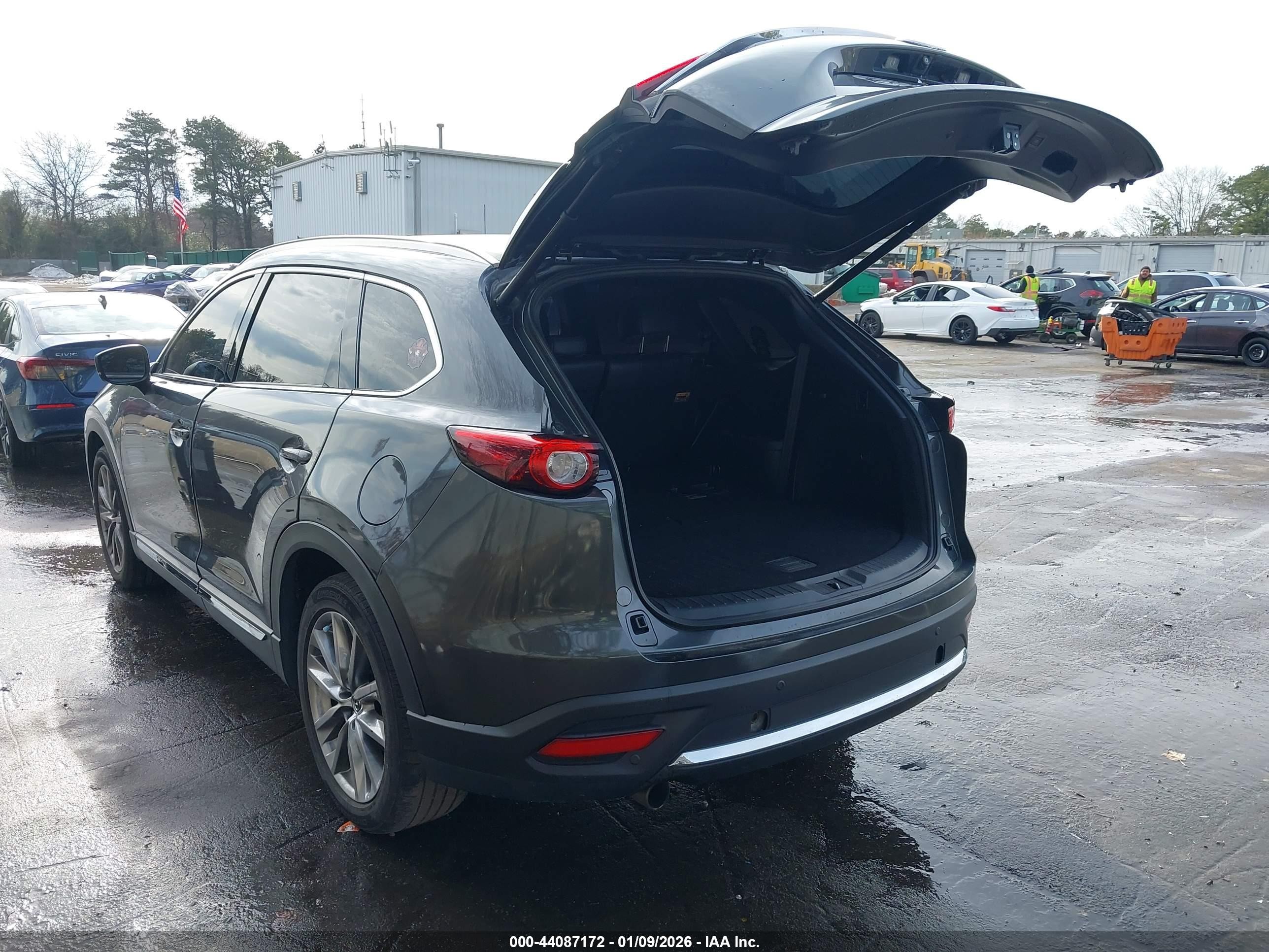 2019 Mazda Cx-9 Grand Touring Gray vin: JM3TCBDY4K0329245