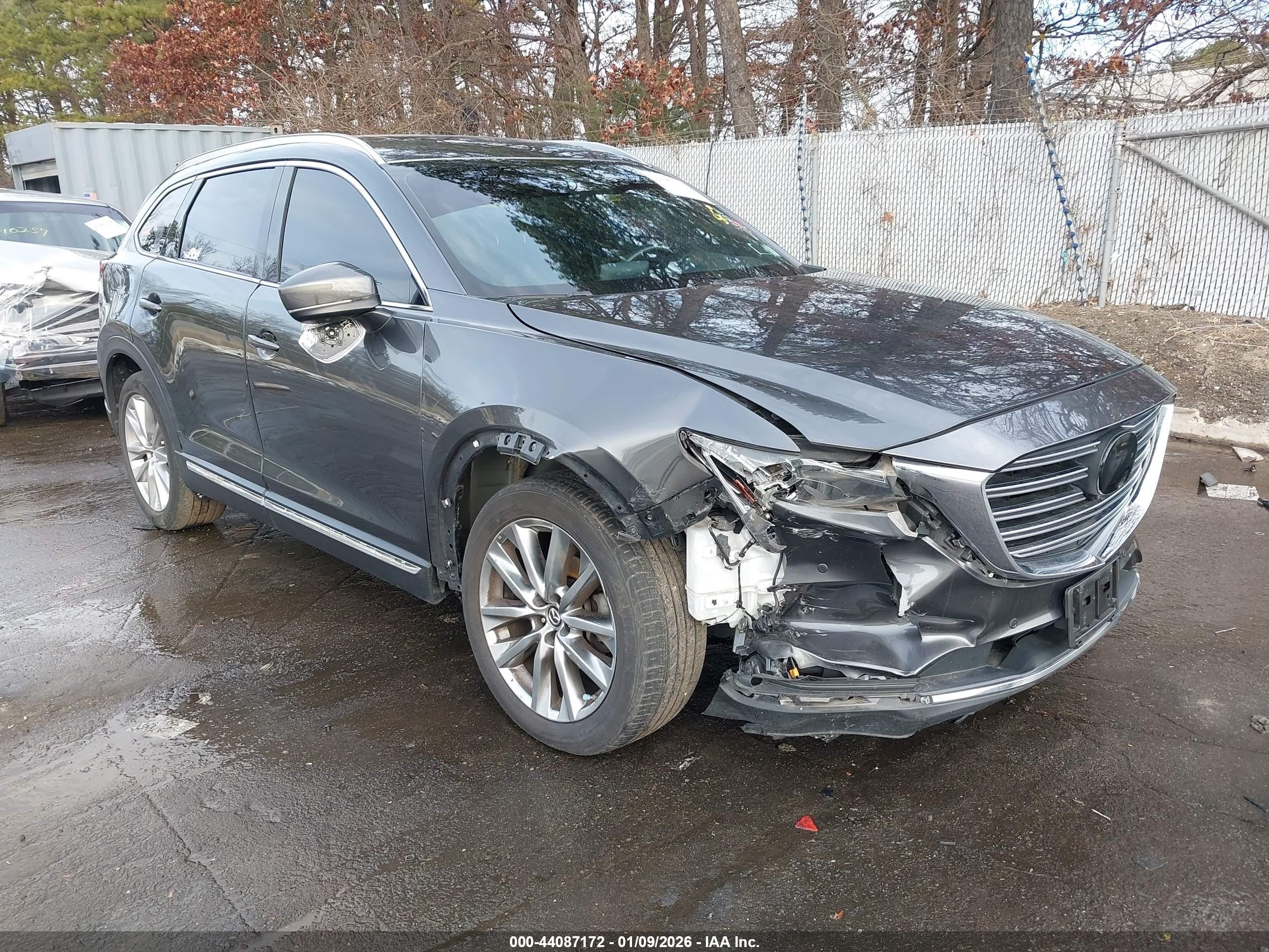 2019 Mazda Cx-9 Grand Touring Gray vin: JM3TCBDY4K0329245