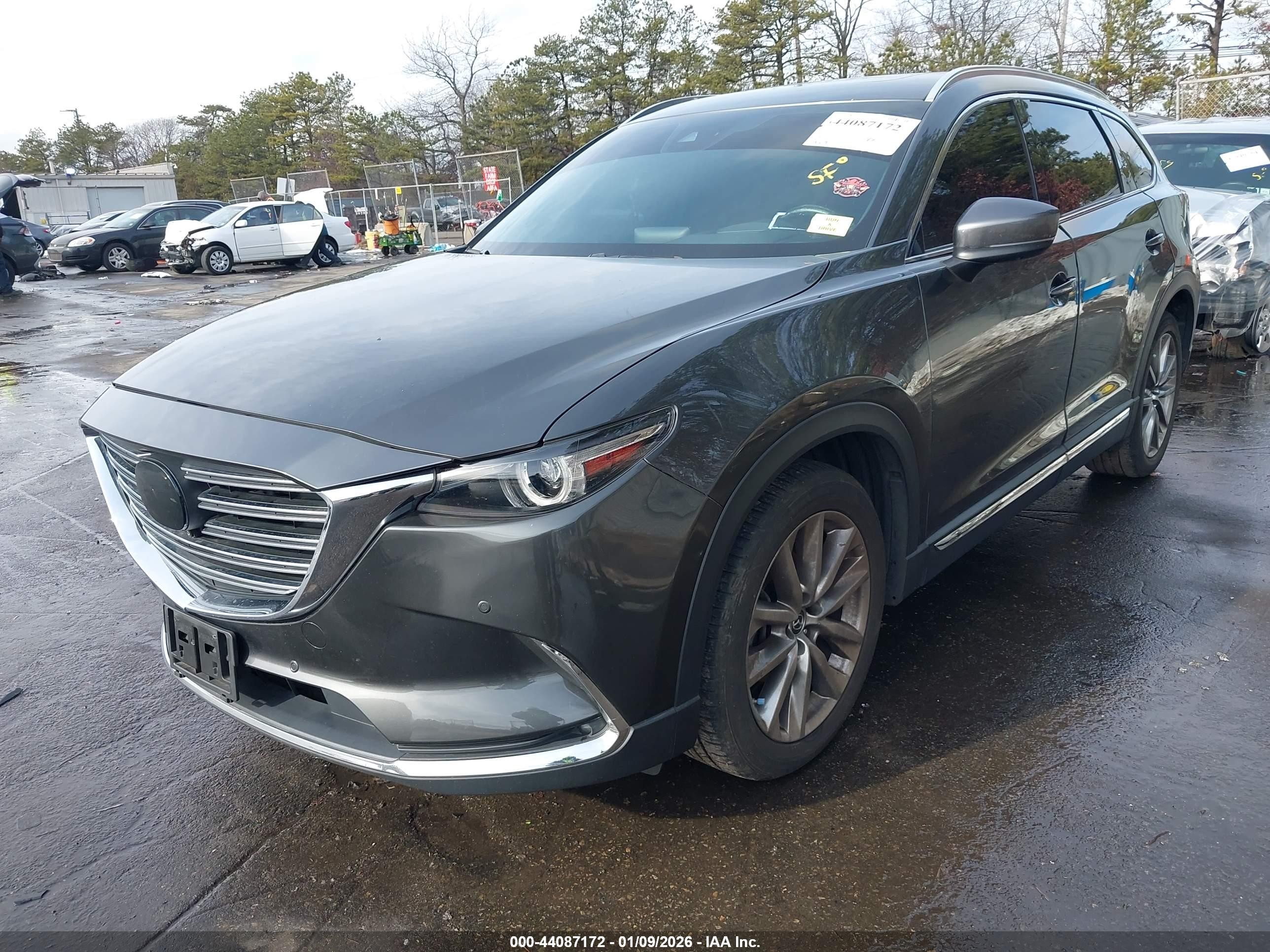 2019 Mazda Cx-9 Grand Touring Gray vin: JM3TCBDY4K0329245