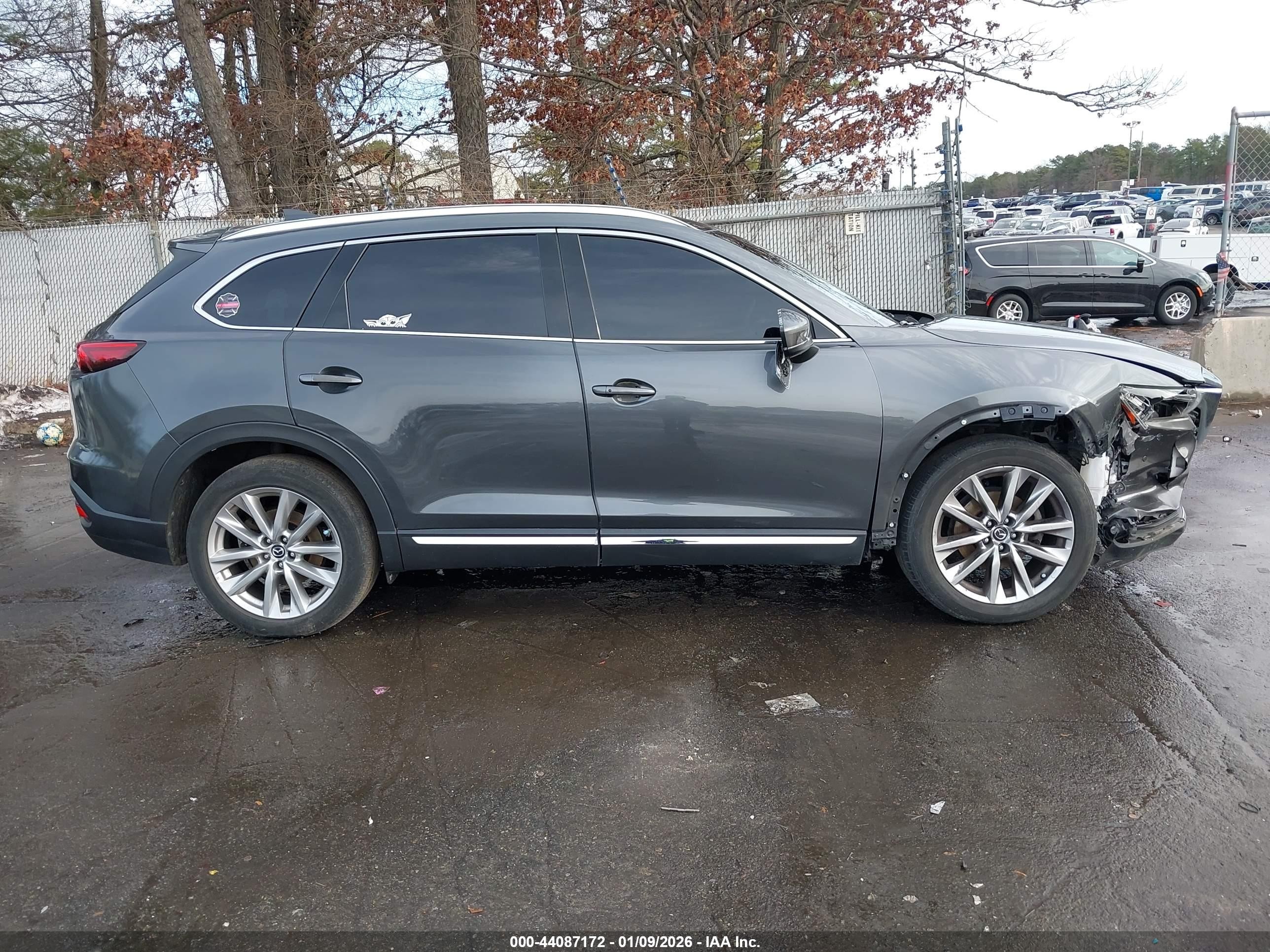 2019 Mazda Cx-9 Grand Touring Gray vin: JM3TCBDY4K0329245