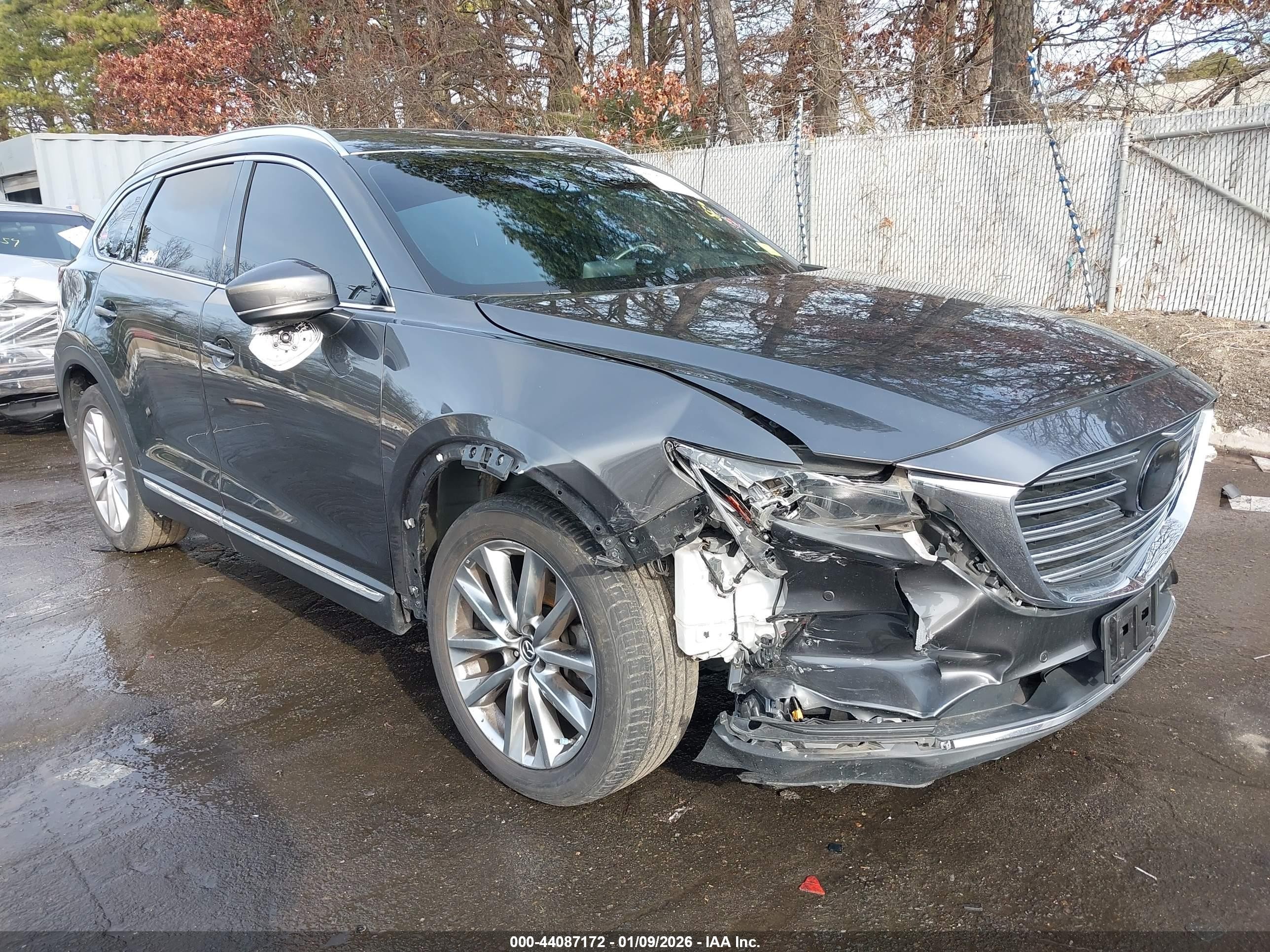 2019 Mazda Cx-9 Grand Touring Gray vin: JM3TCBDY4K0329245