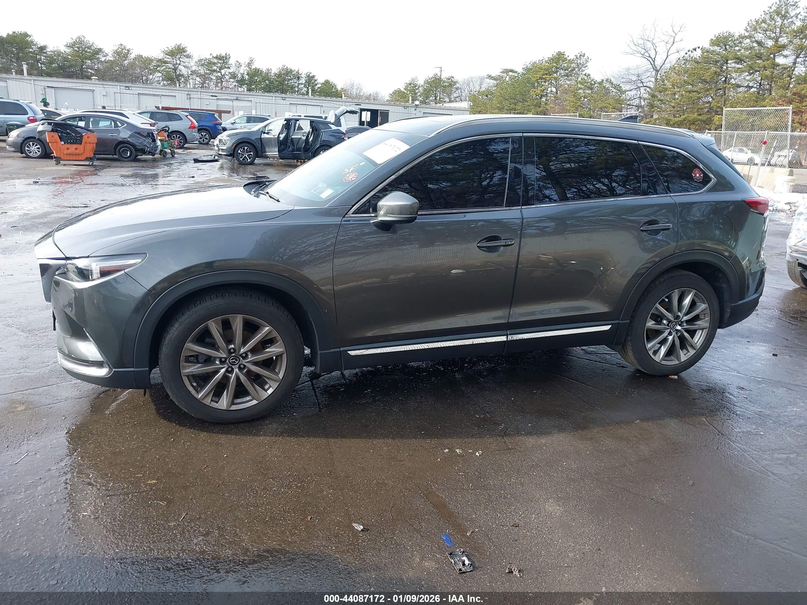 2019 Mazda Cx-9 Grand Touring Gray vin: JM3TCBDY4K0329245