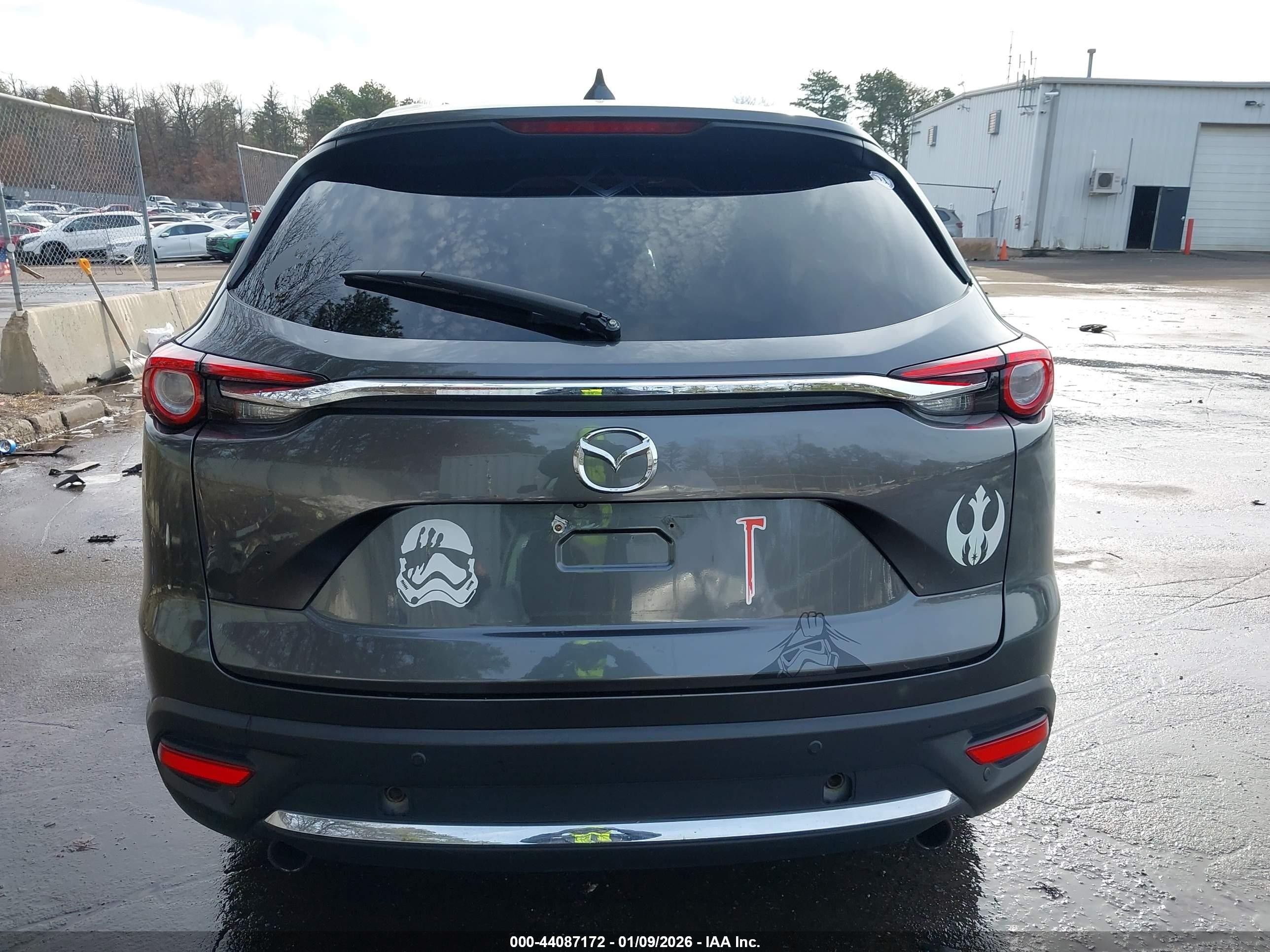 2019 Mazda Cx-9 Grand Touring Gray vin: JM3TCBDY4K0329245