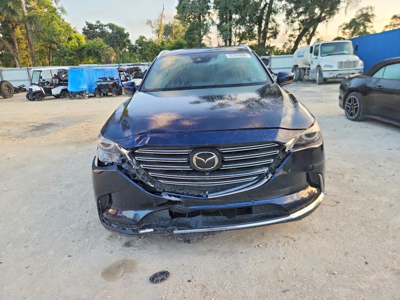 2023 Mazda Cx-9 Grand Touring Blue vin: JM3TCBDY4P0648457
