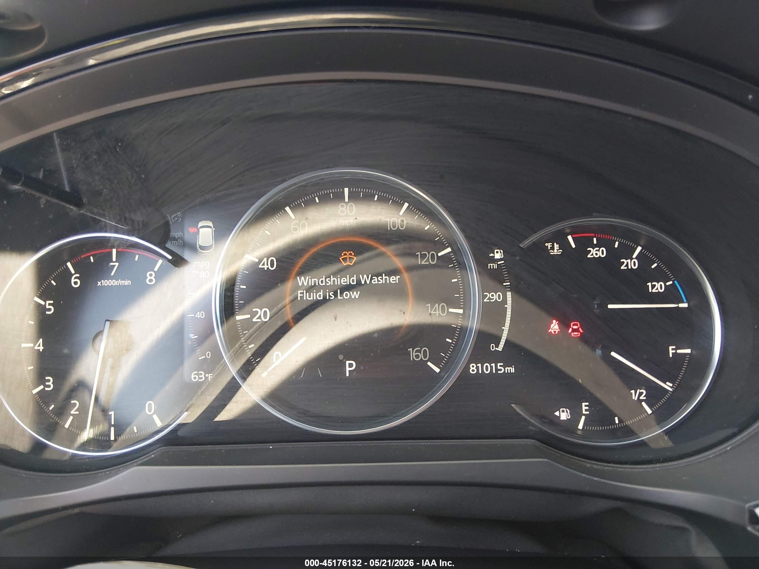 2021 Mazda Cx-9 Grand Touring Gray vin: JM3TCBDY5M0531188
