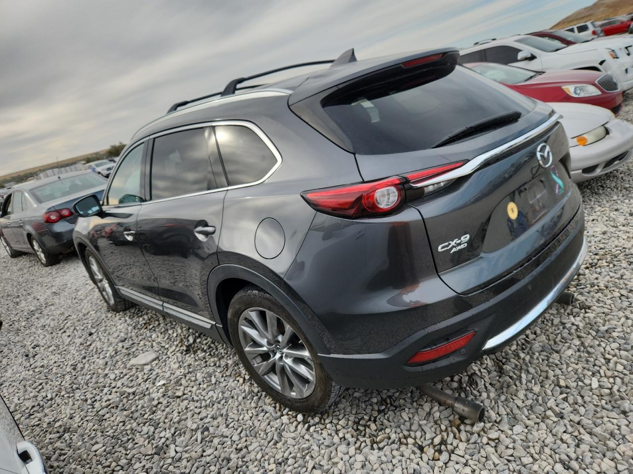 2018 Mazda Cx-9 Grand Touring Черный vin: JM3TCBDY6J0214645