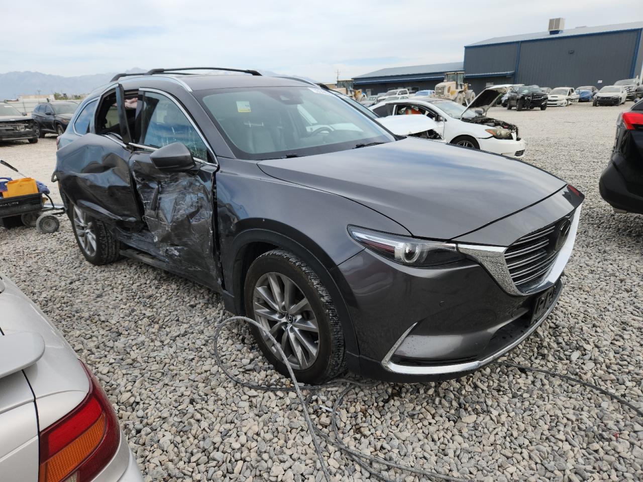 2018 Mazda Cx-9 Grand Touring Черный vin: JM3TCBDY6J0214645