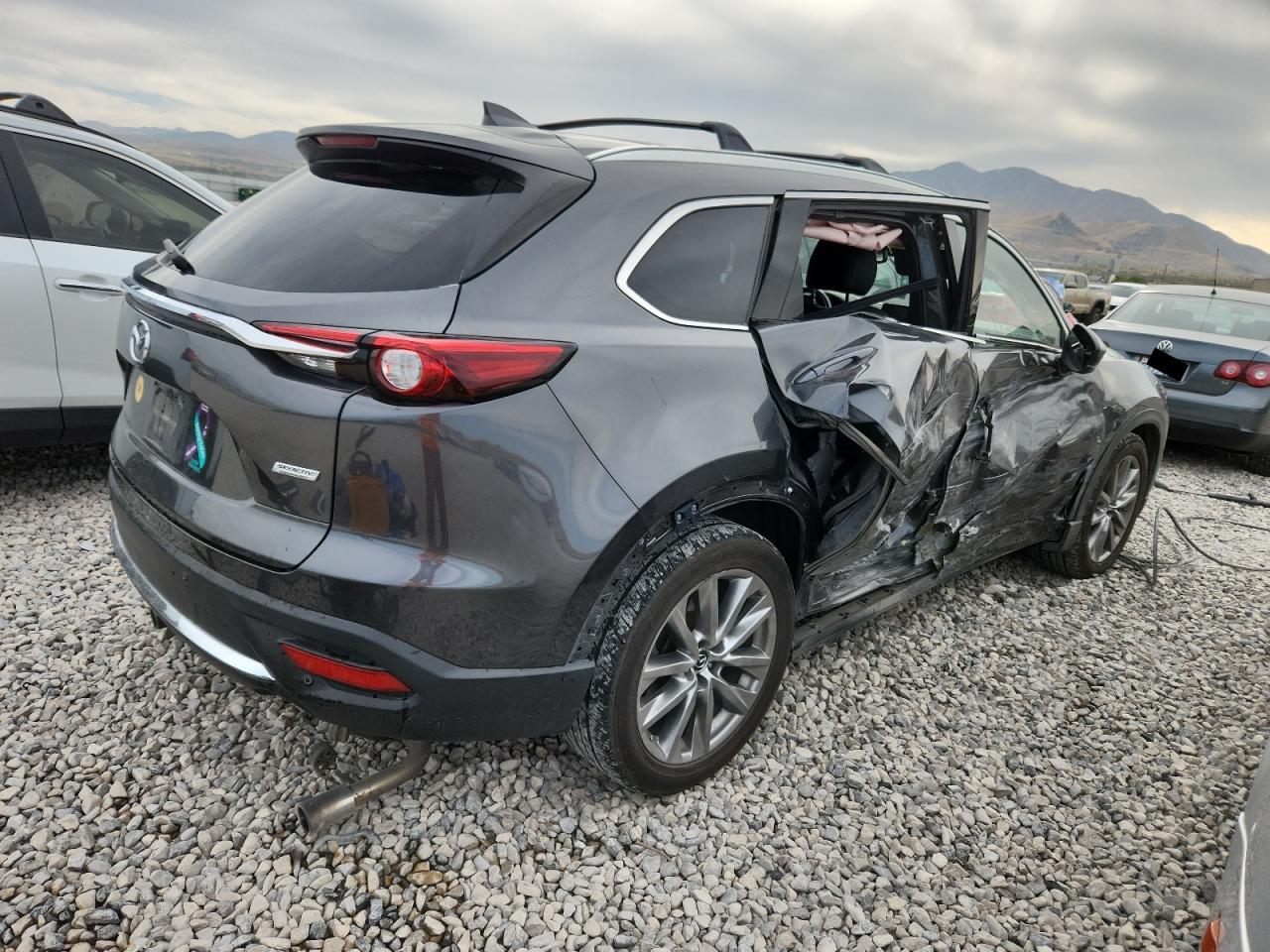 2018 Mazda Cx-9 Grand Touring Черный vin: JM3TCBDY6J0214645