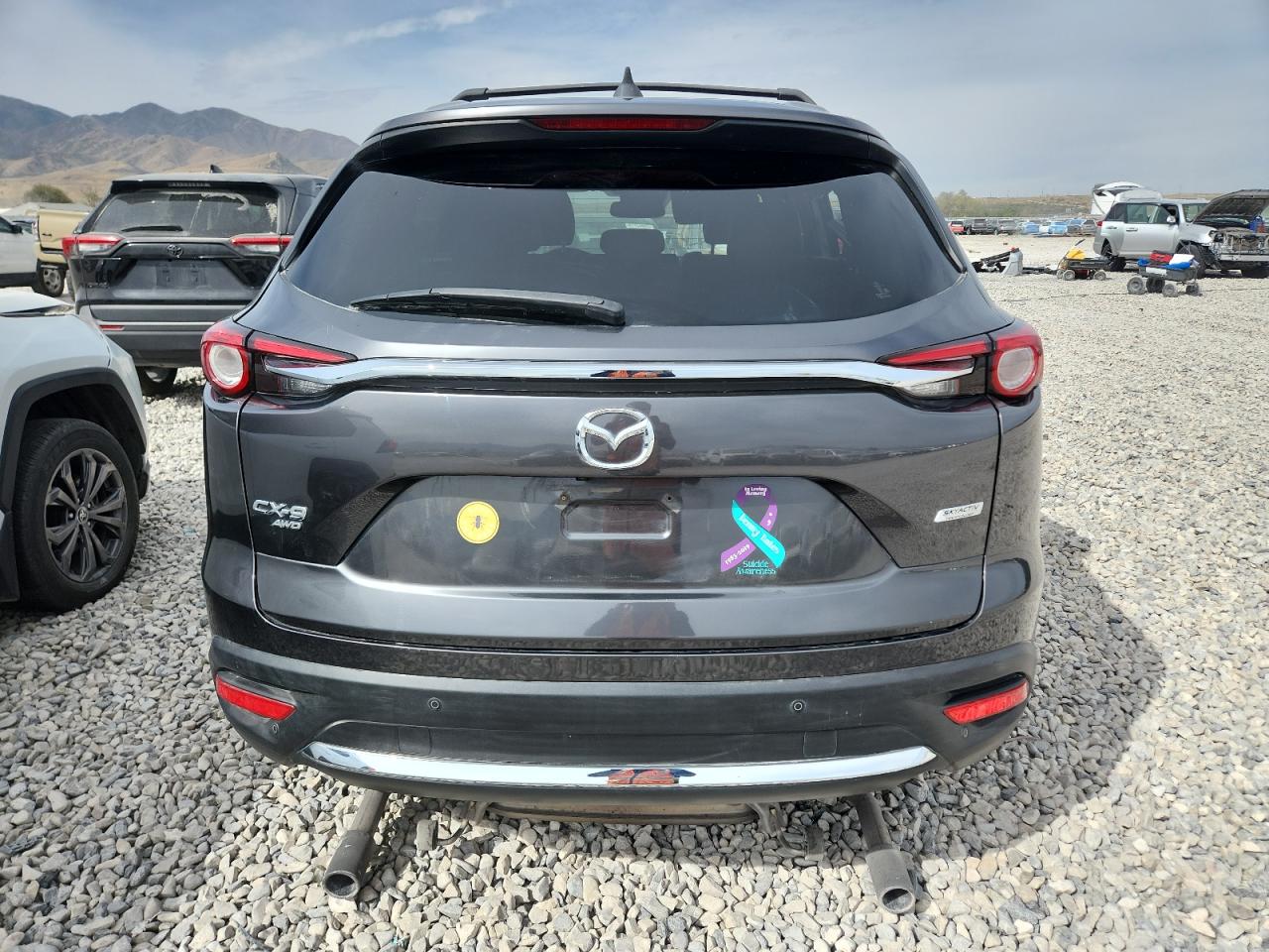 2018 Mazda Cx-9 Grand Touring Черный vin: JM3TCBDY6J0214645