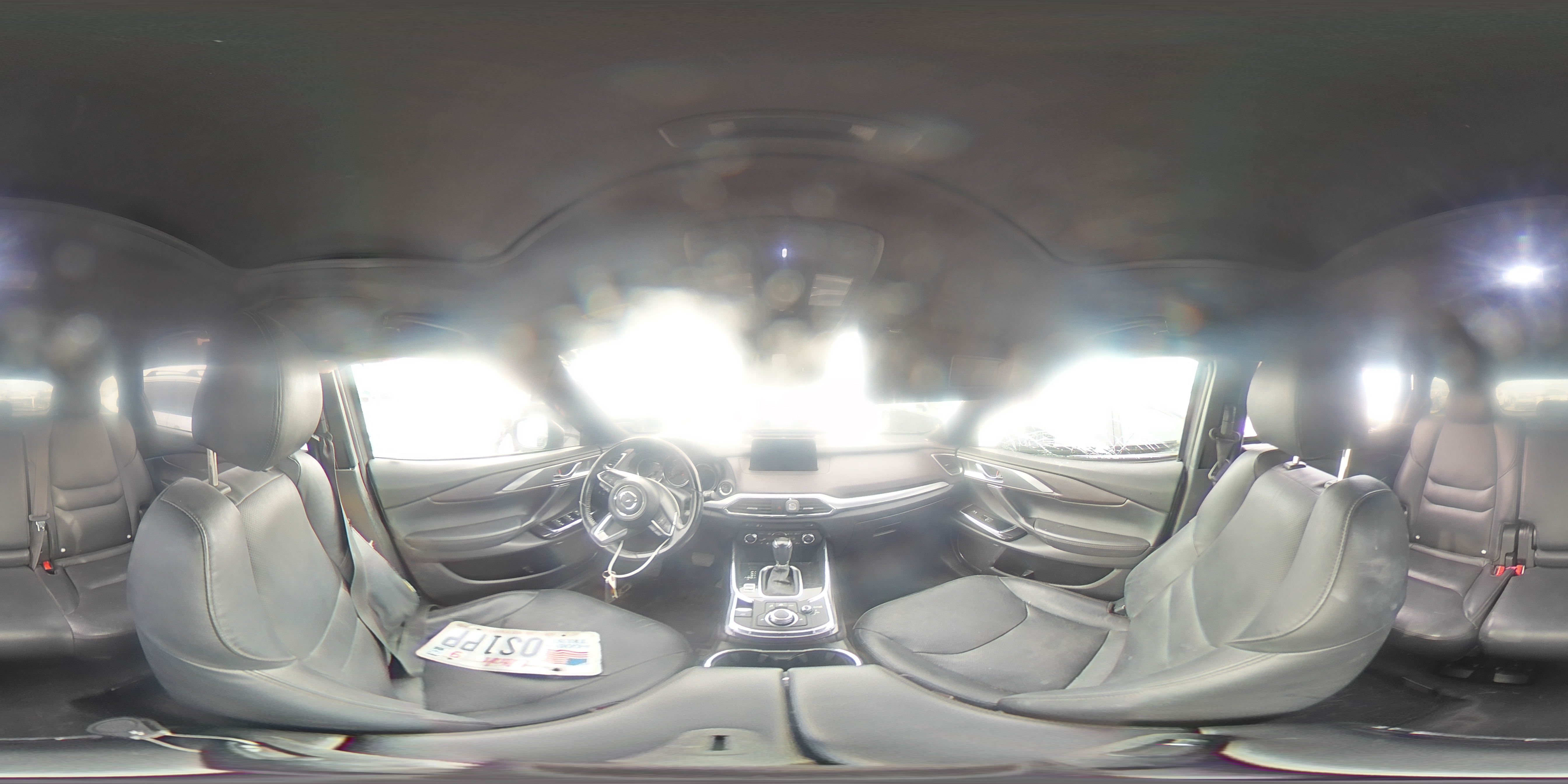 2018 Mazda Cx-9 Grand Touring Черный vin: JM3TCBDY6J0214645