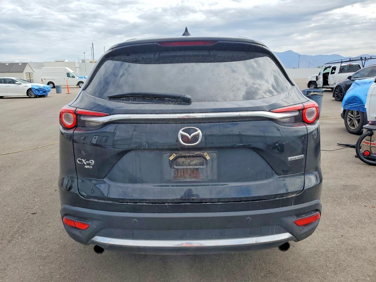 2023 Mazda Cx-9 Grand Touring Black vin: JM3TCBDY9P0638121