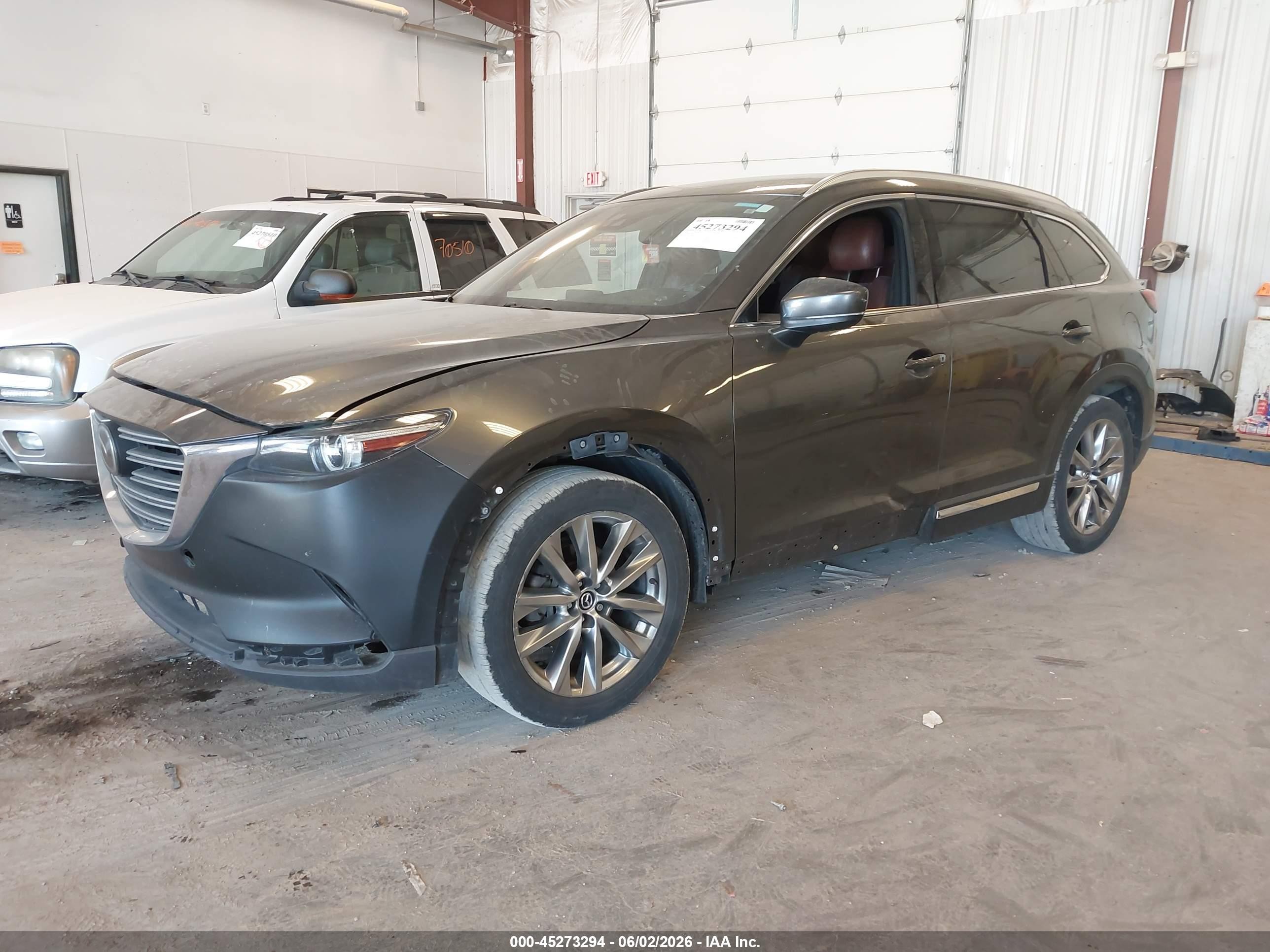 2016 Mazda Cx-9 Signature Gray vin: JM3TCBEY5G0118173