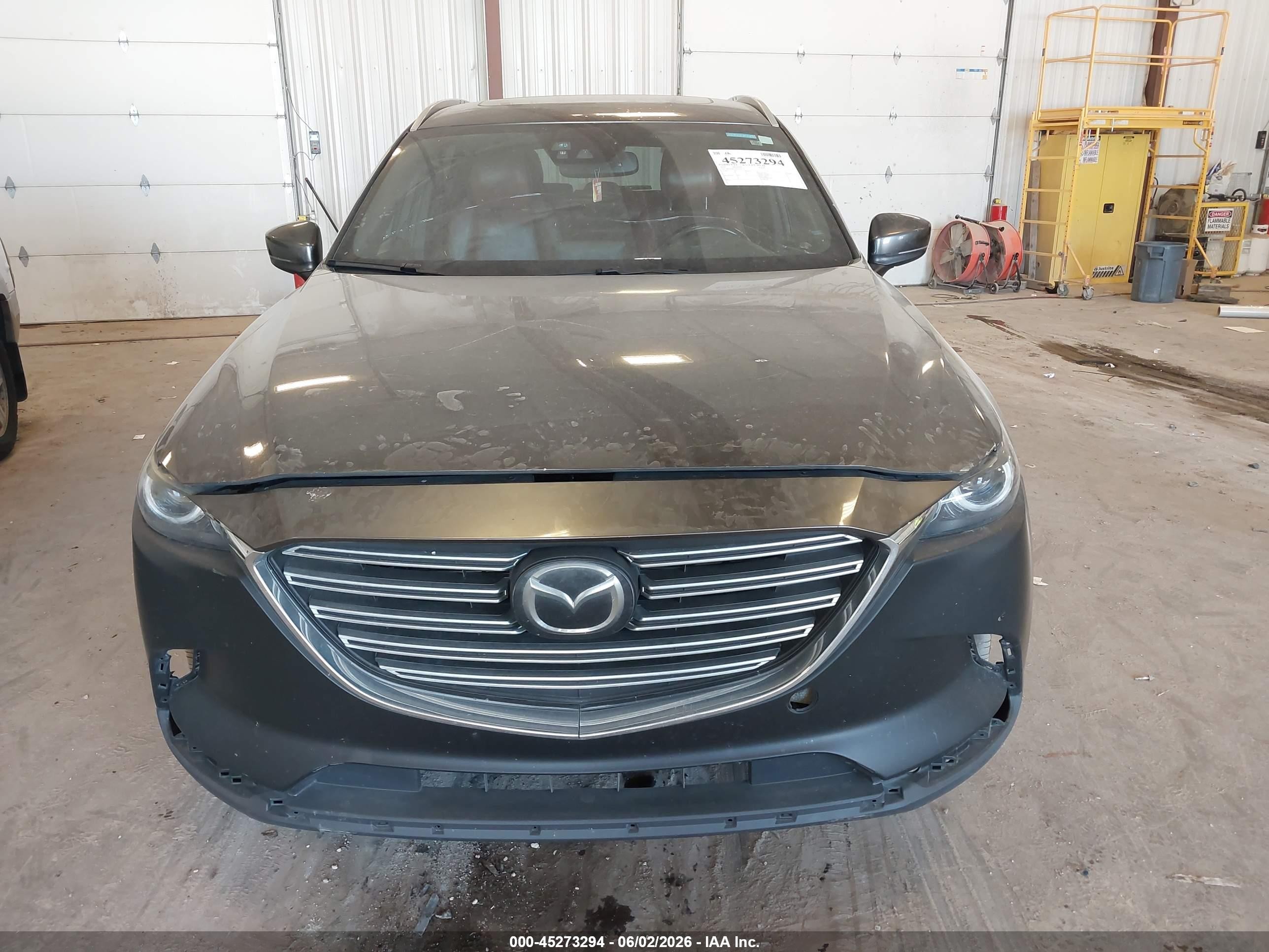 2016 Mazda Cx-9 Signature Gray vin: JM3TCBEY5G0118173
