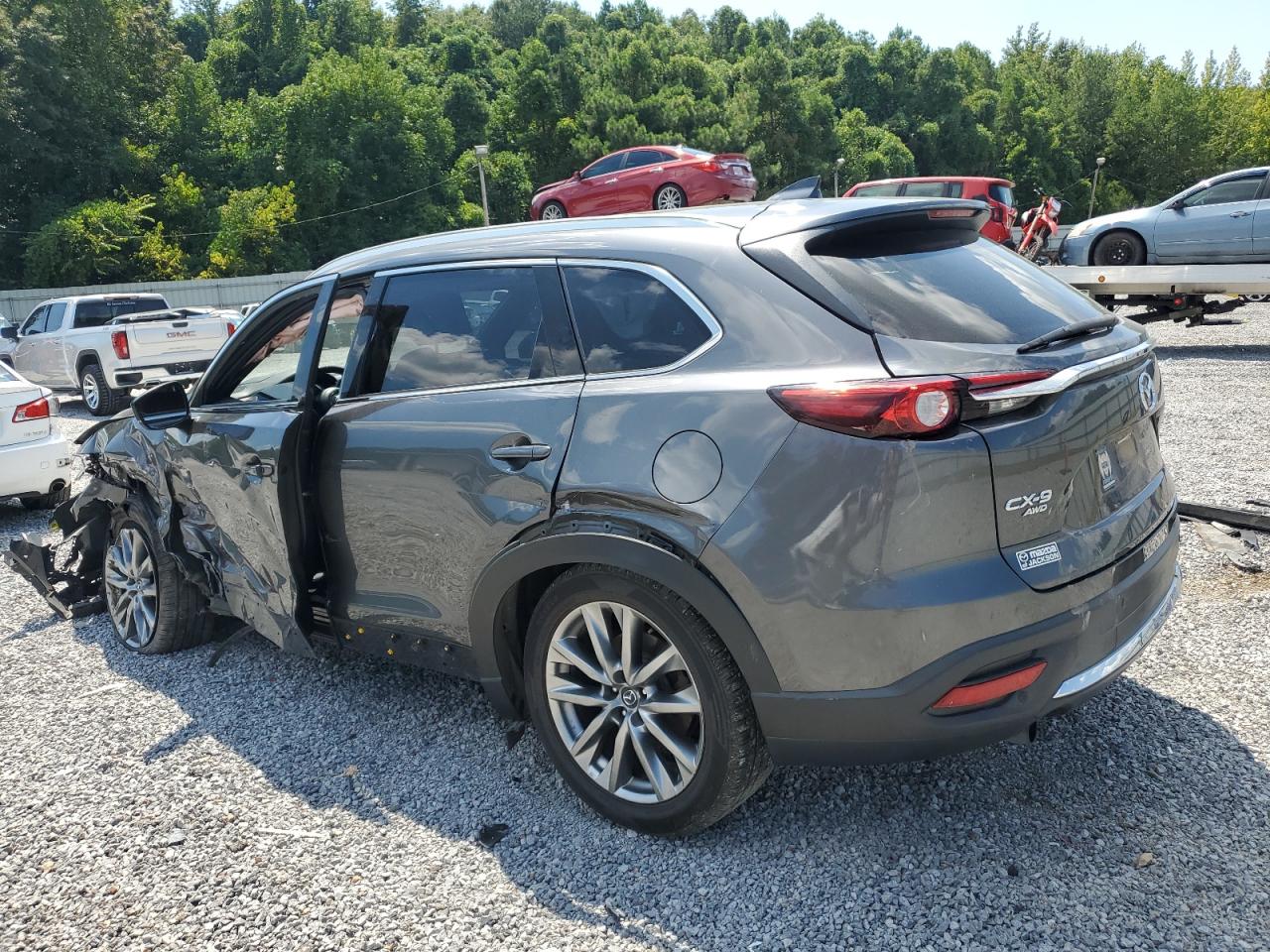 2017 Mazda Cx-9 Signature Серый vin: JM3TCBEY6H0135615