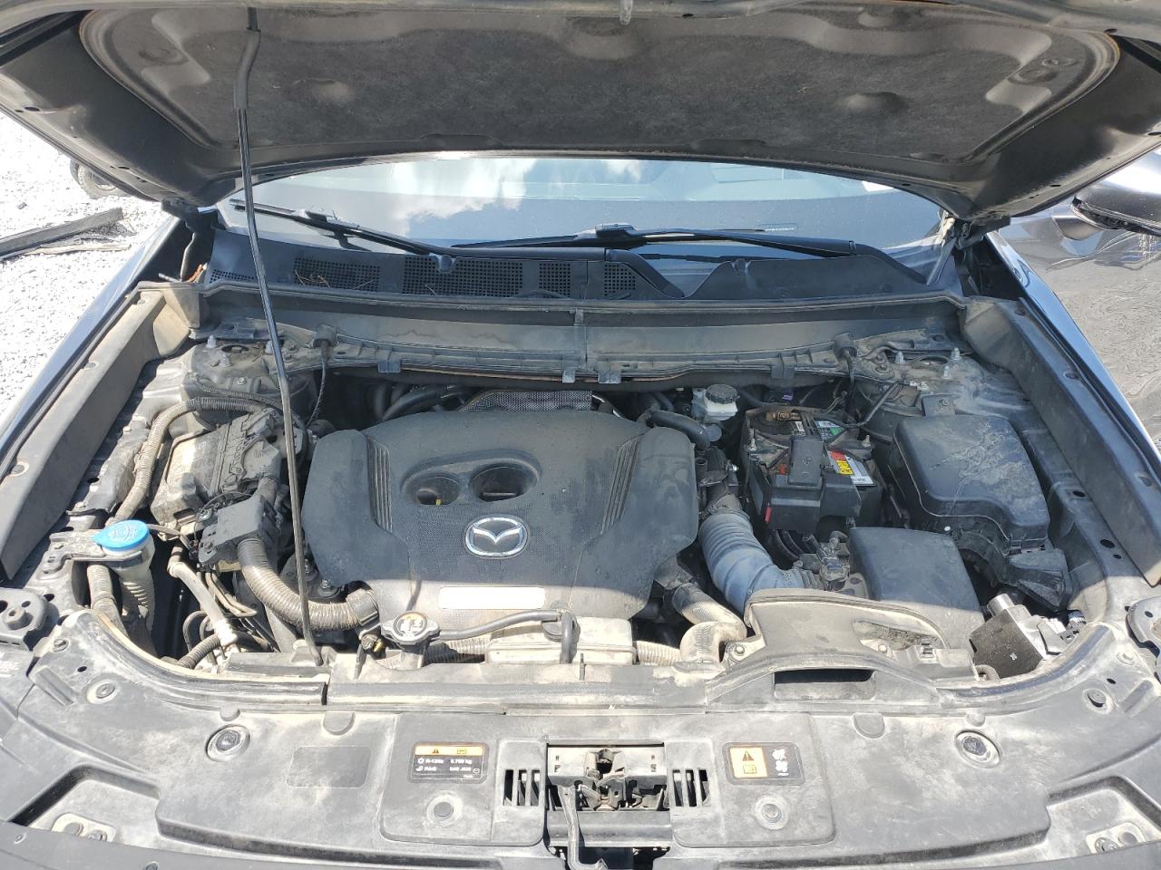 2017 Mazda Cx-9 Signature Серый vin: JM3TCBEY6H0135615