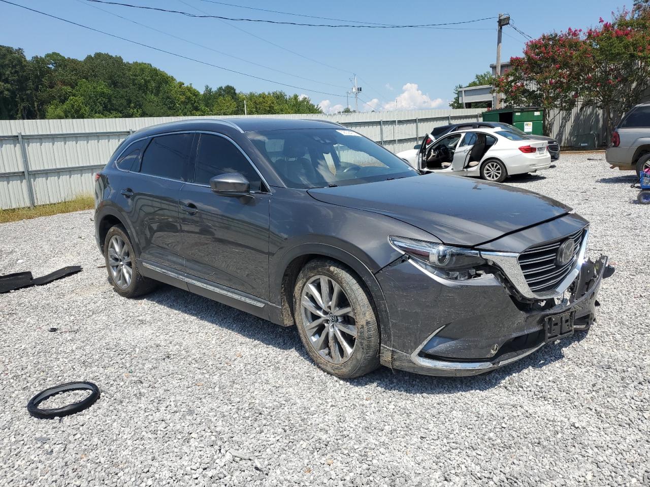 2017 Mazda Cx-9 Signature Серый vin: JM3TCBEY6H0135615