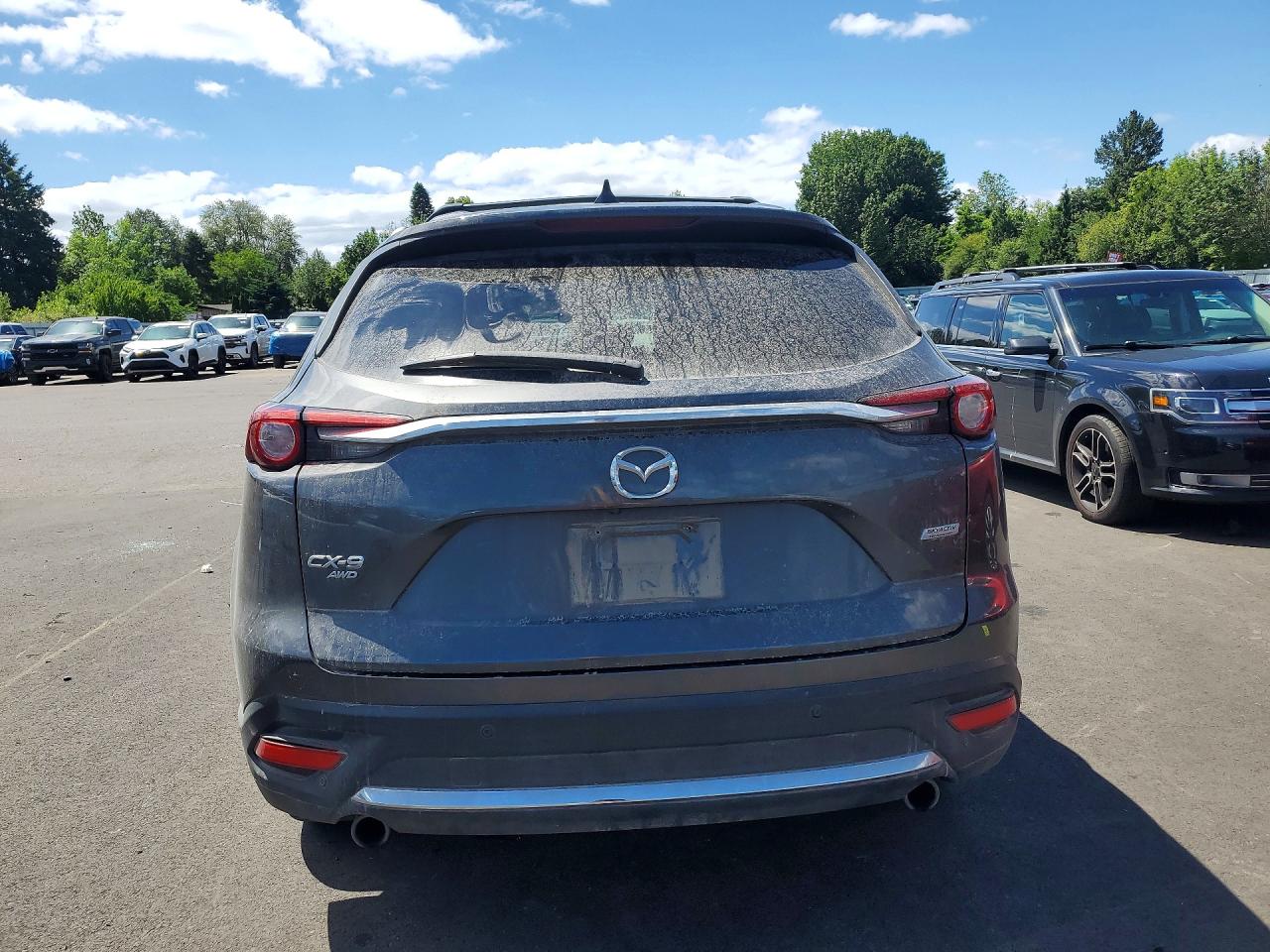 2018 Mazda Cx-9 Signature Charcoal vin: JM3TCBEY6J0216247