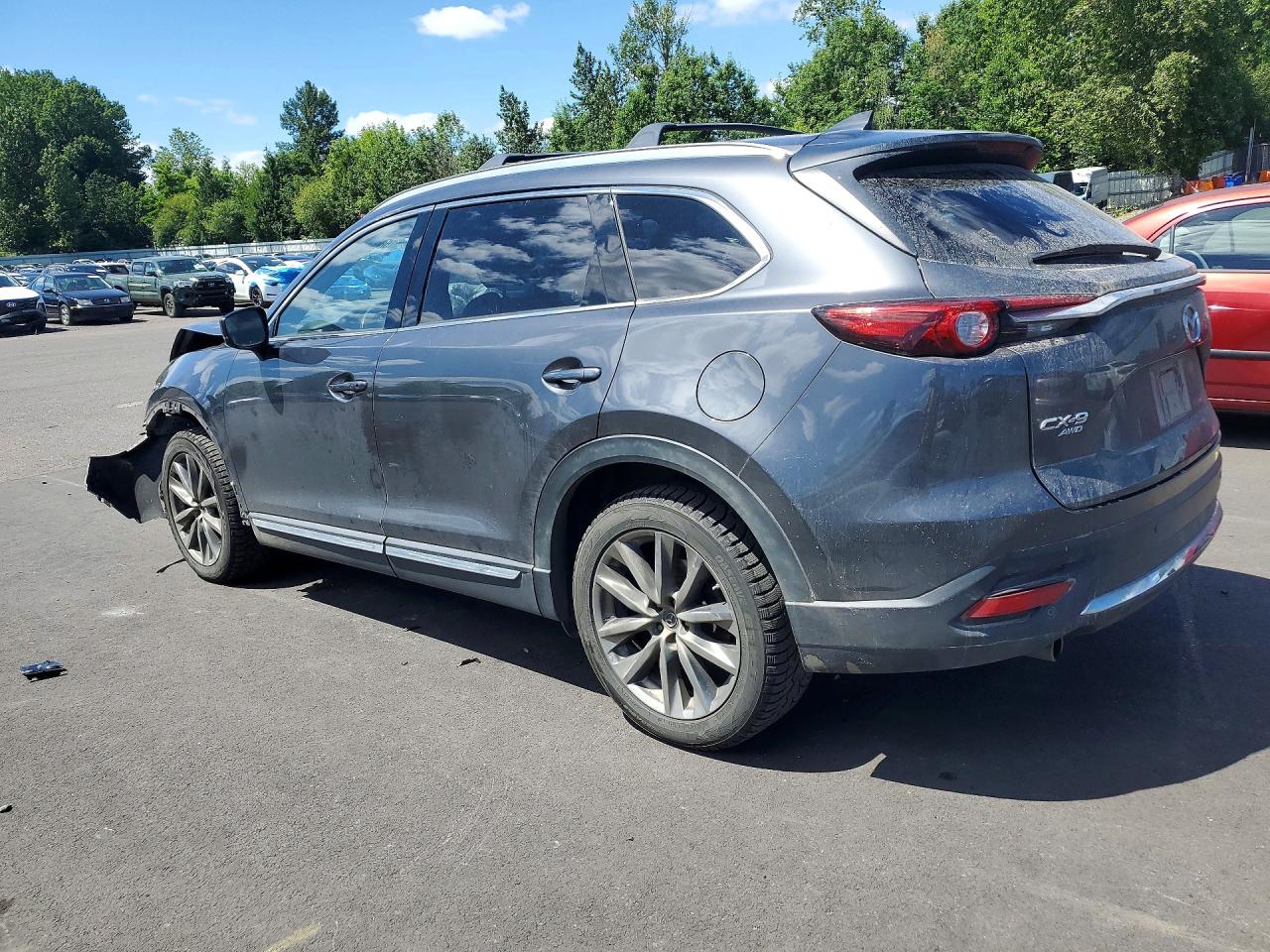 2018 Mazda Cx-9 Signature Charcoal vin: JM3TCBEY6J0216247