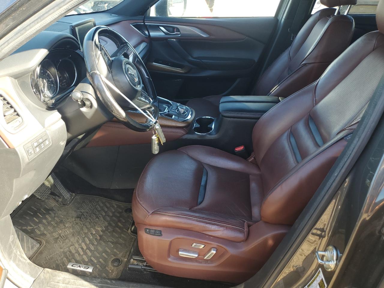 2017 Mazda Cx-9 Signature Серый vin: JM3TCBEY8H0141691