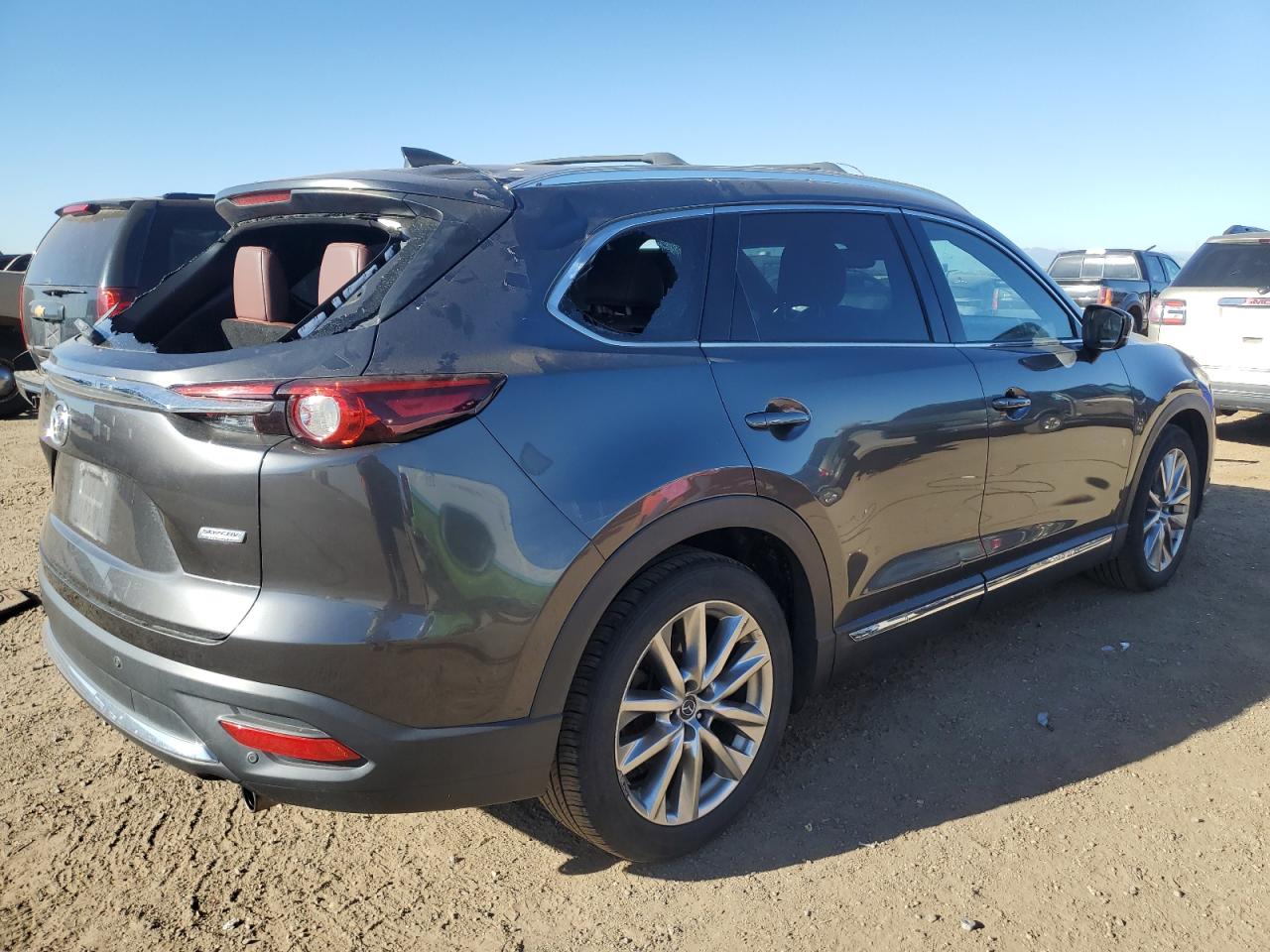 2017 Mazda Cx-9 Signature Серый vin: JM3TCBEY8H0141691