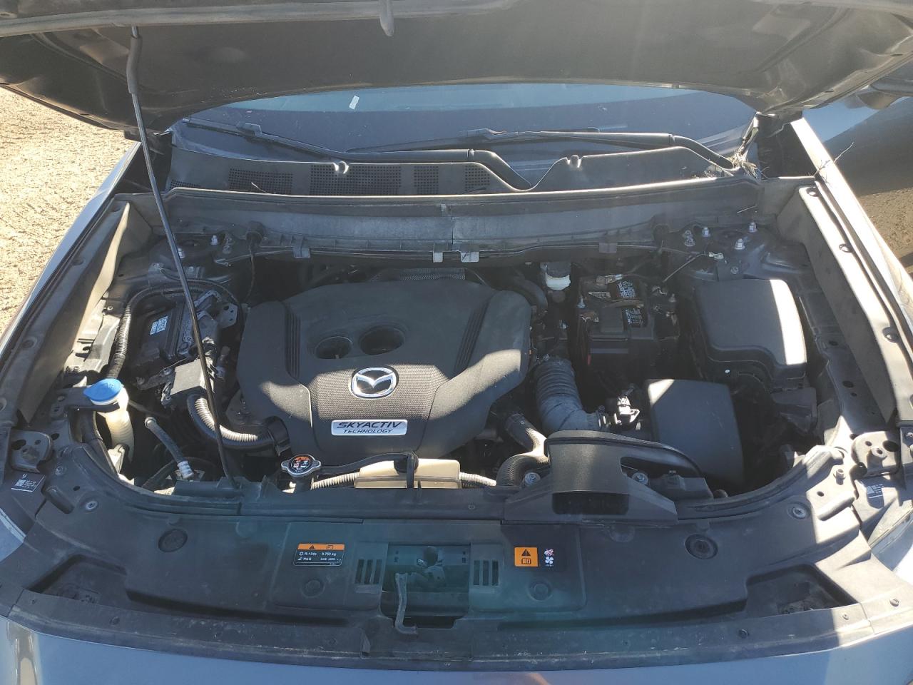 2017 Mazda Cx-9 Signature Серый vin: JM3TCBEY8H0141691