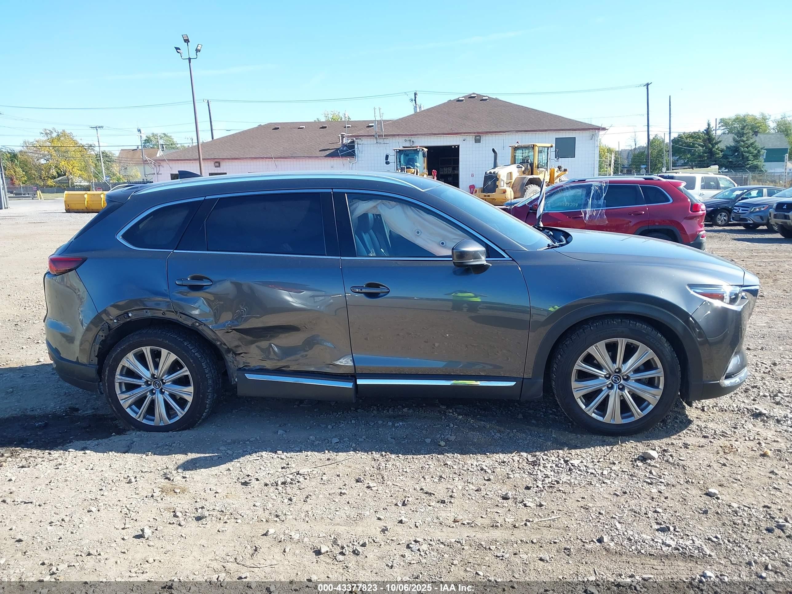 2021 Mazda Cx-9 Signature Gray vin: JM3TCBEY9M0537980