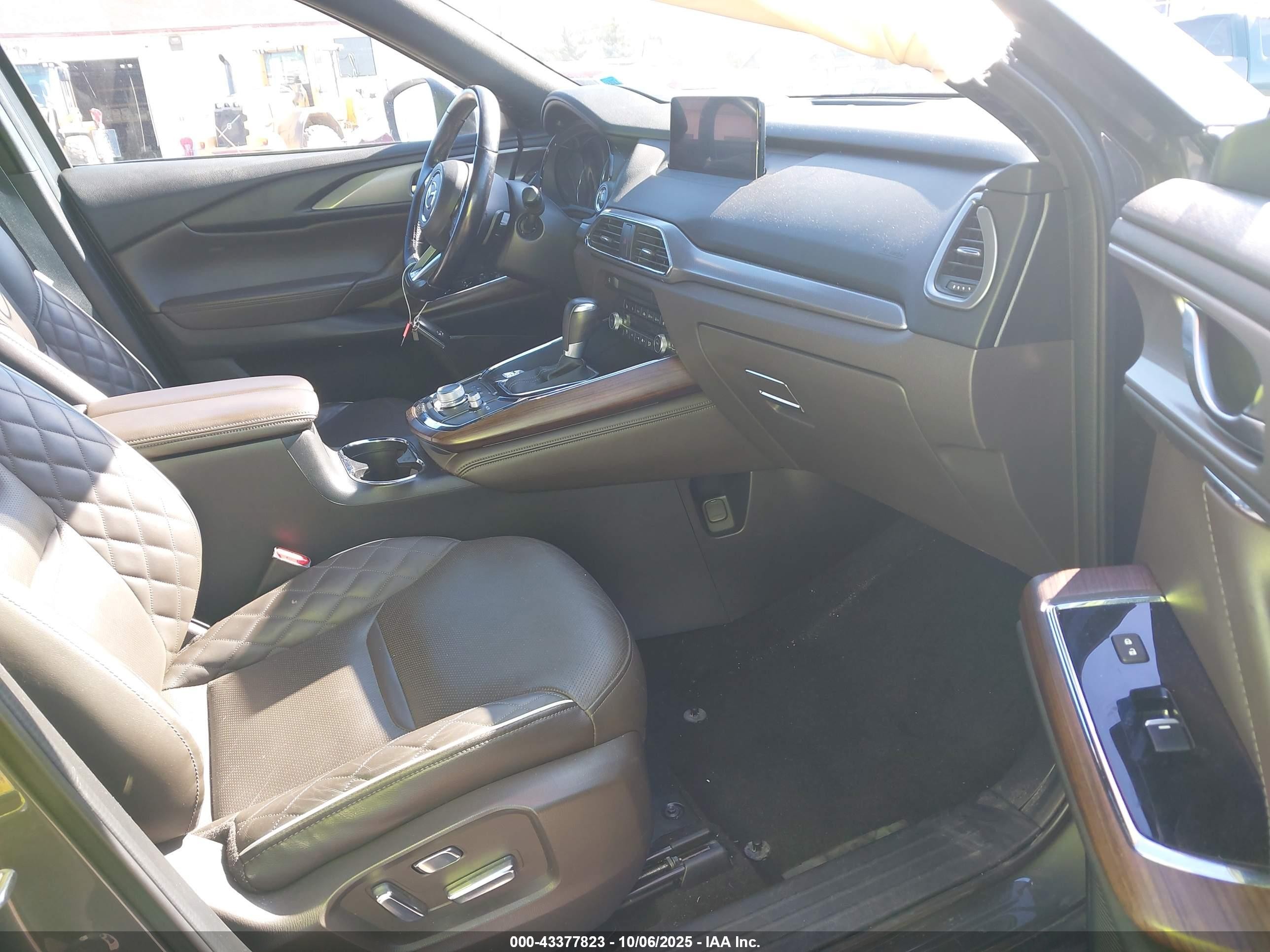 2021 Mazda Cx-9 Signature Gray vin: JM3TCBEY9M0537980