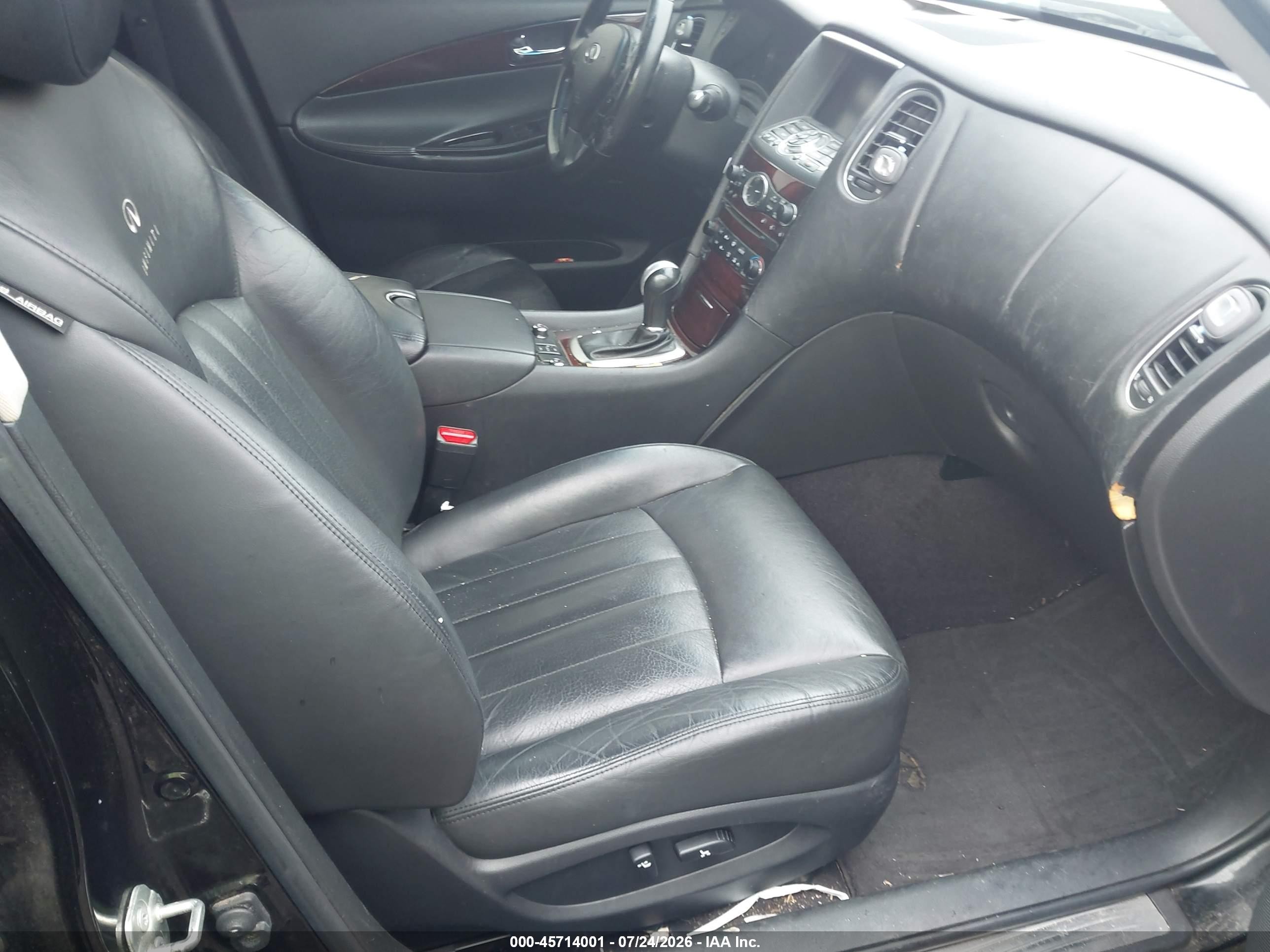 2010 Infiniti Ex35 Journey Black vin: JN1AJ0HP1AM700366