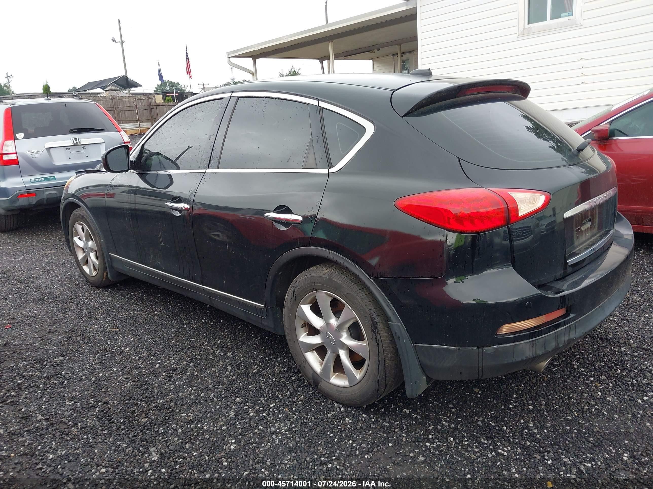 2010 Infiniti Ex35 Journey Black vin: JN1AJ0HP1AM700366