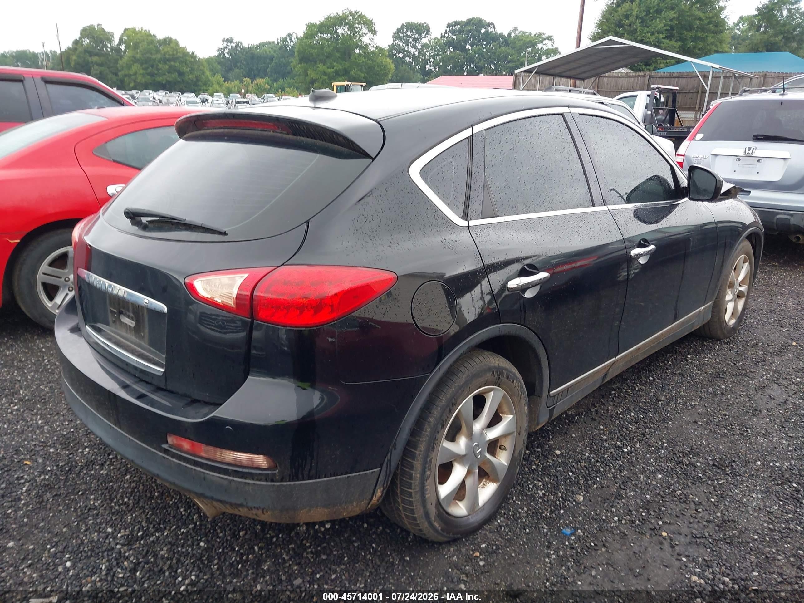 2010 Infiniti Ex35 Journey Black vin: JN1AJ0HP1AM700366
