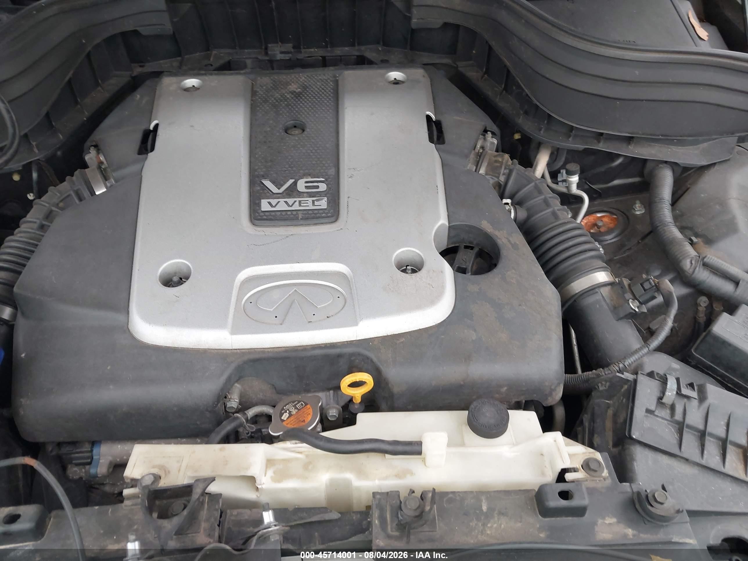 2010 Infiniti Ex35 Journey Black vin: JN1AJ0HP1AM700366