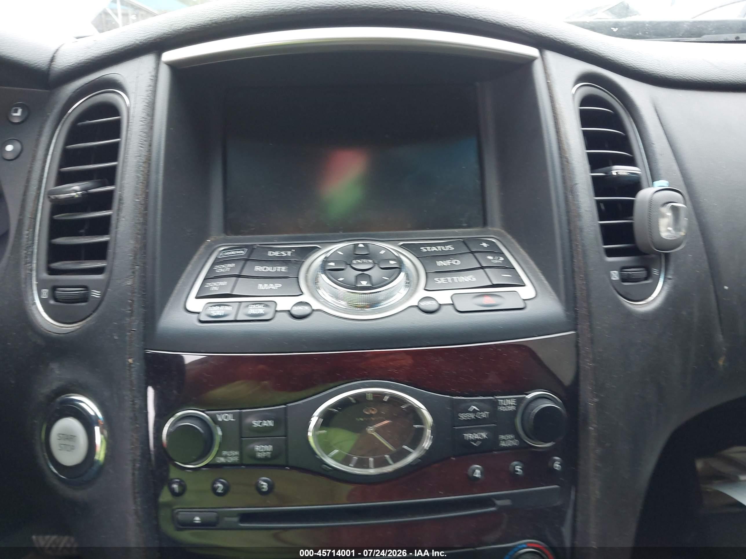 2010 Infiniti Ex35 Journey Black vin: JN1AJ0HP1AM700366