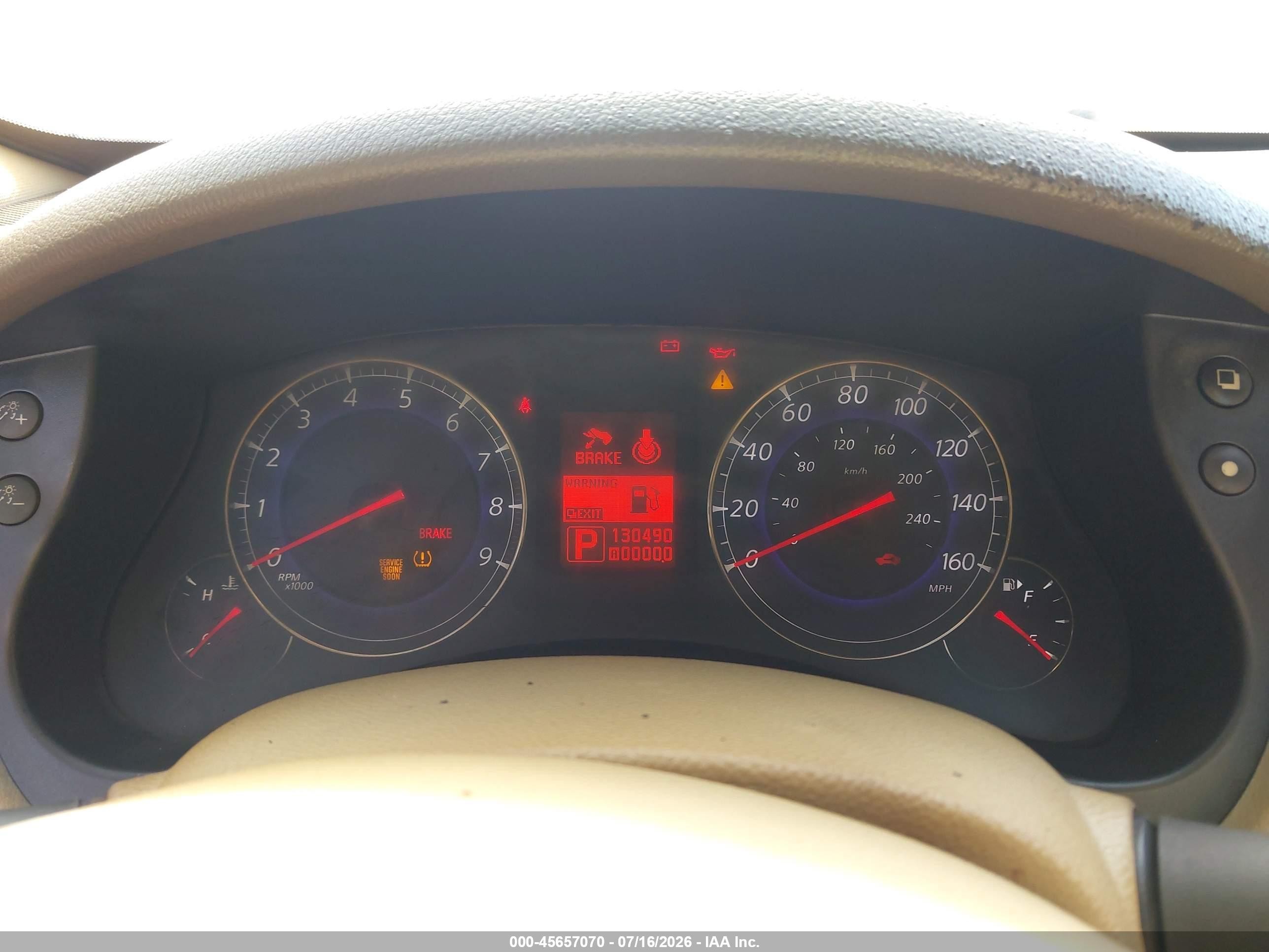 2010 Infiniti Ex35 Journey Белый vin: JN1AJ0HP1AM702750
