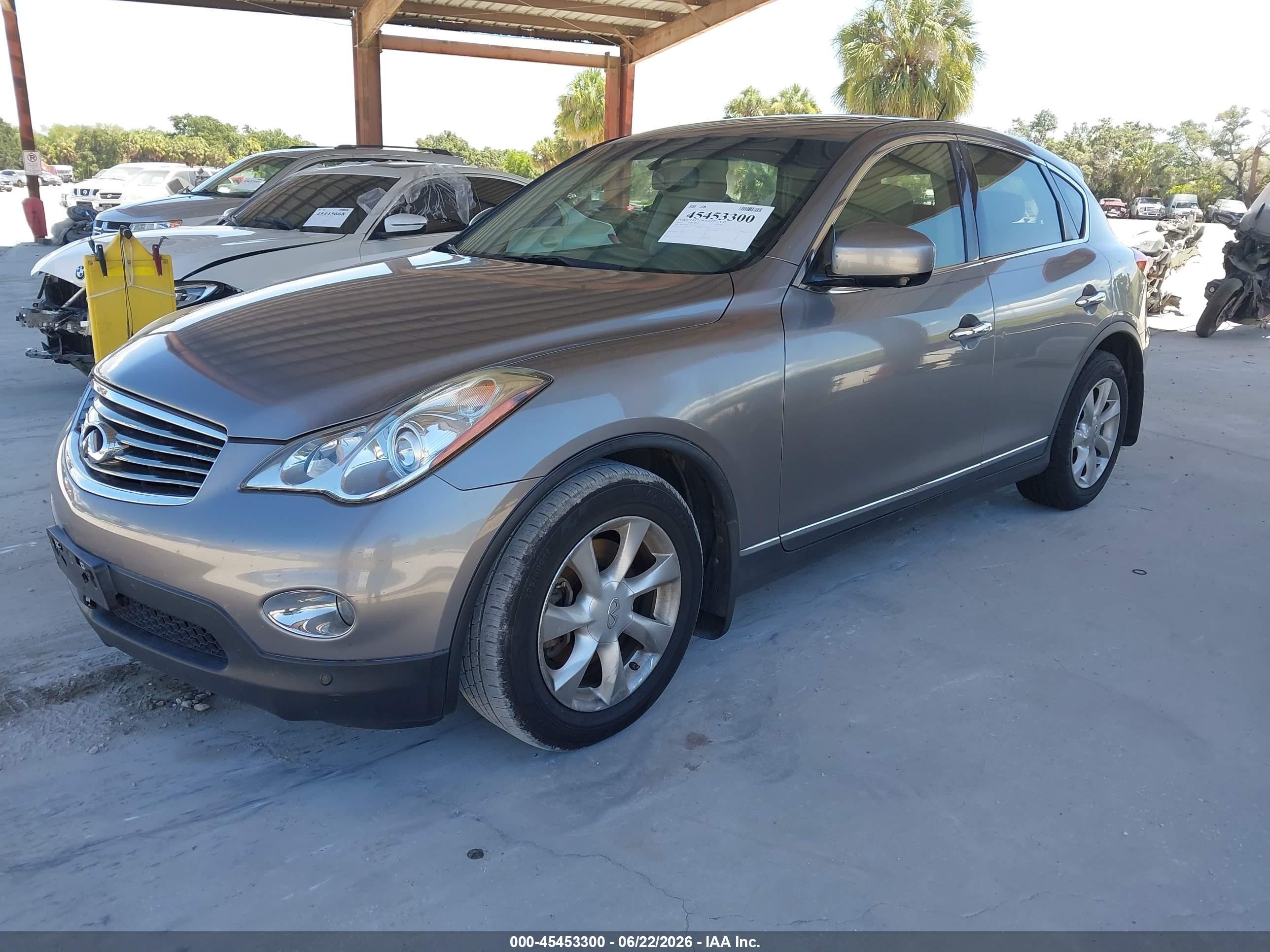 2010 Infiniti Ex35 Journey Gray vin: JN1AJ0HP3AM700501