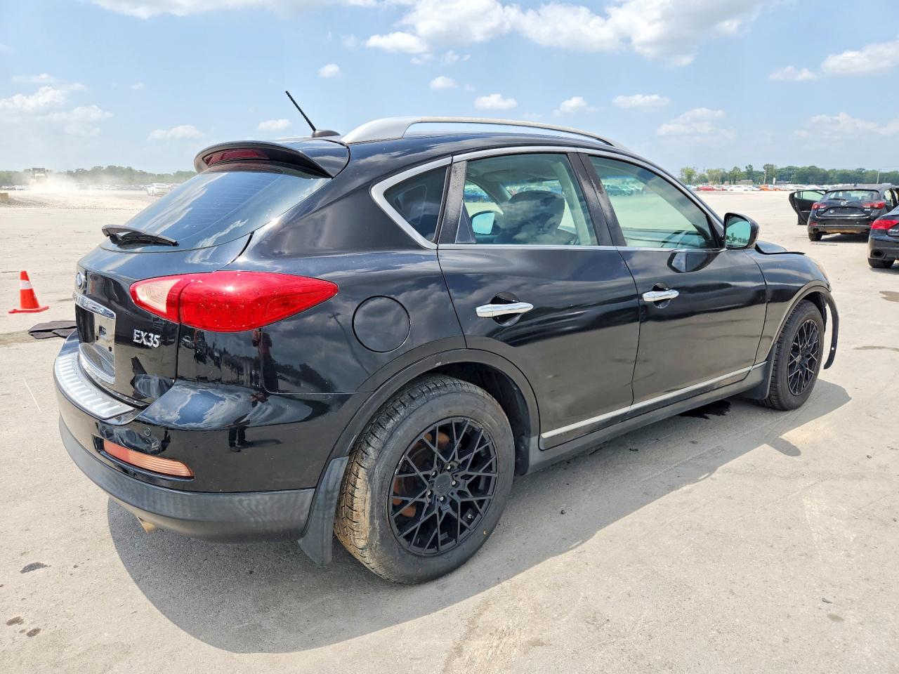 2010 Infiniti Ex35 Base Black vin: JN1AJ0HP4AM703651