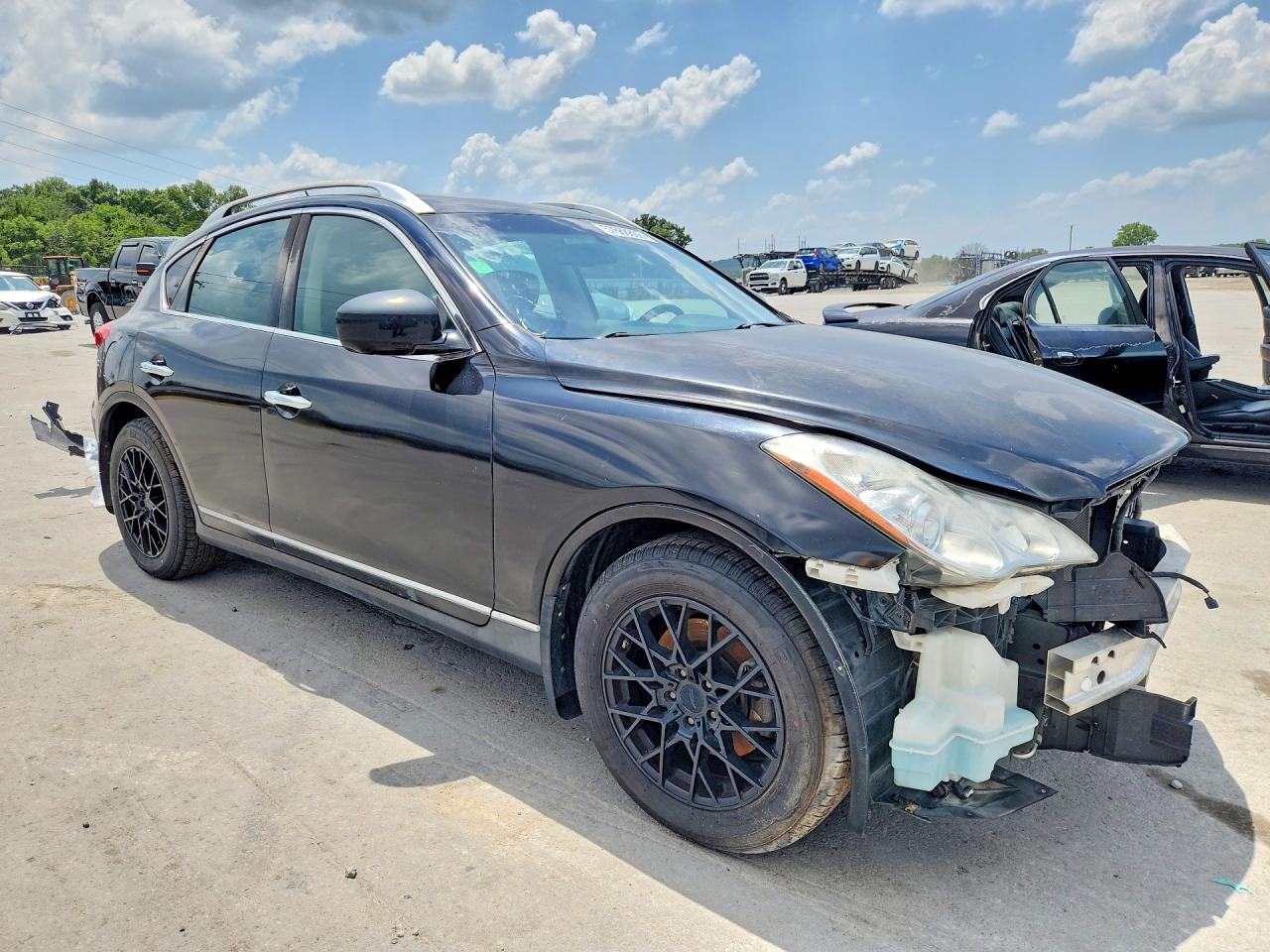 2010 Infiniti Ex35 Base Black vin: JN1AJ0HP4AM703651