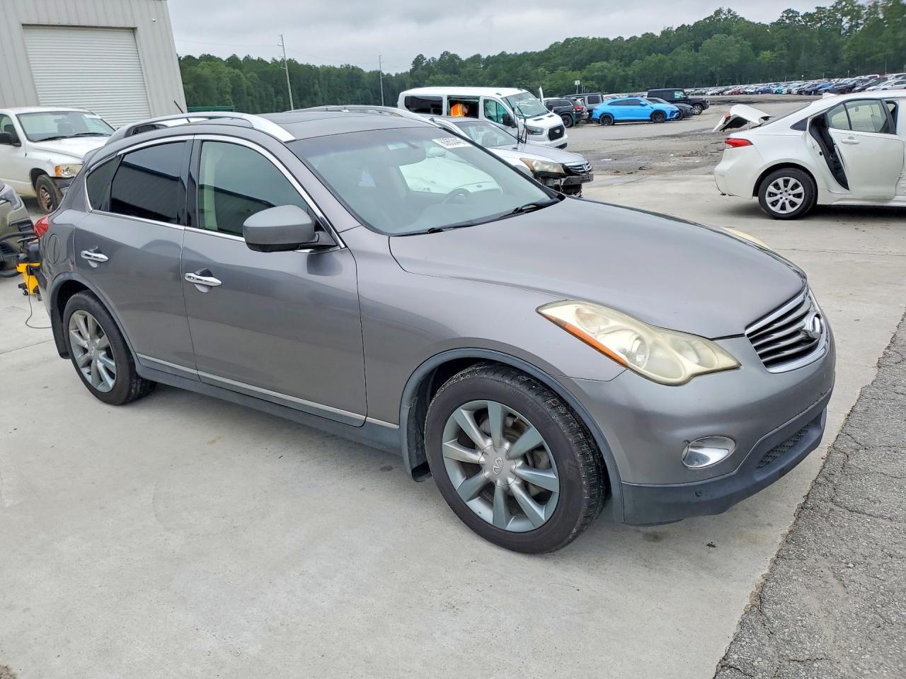 2012 Infiniti Ex35 Base Gray vin: JN1AJ0HP4CM400338