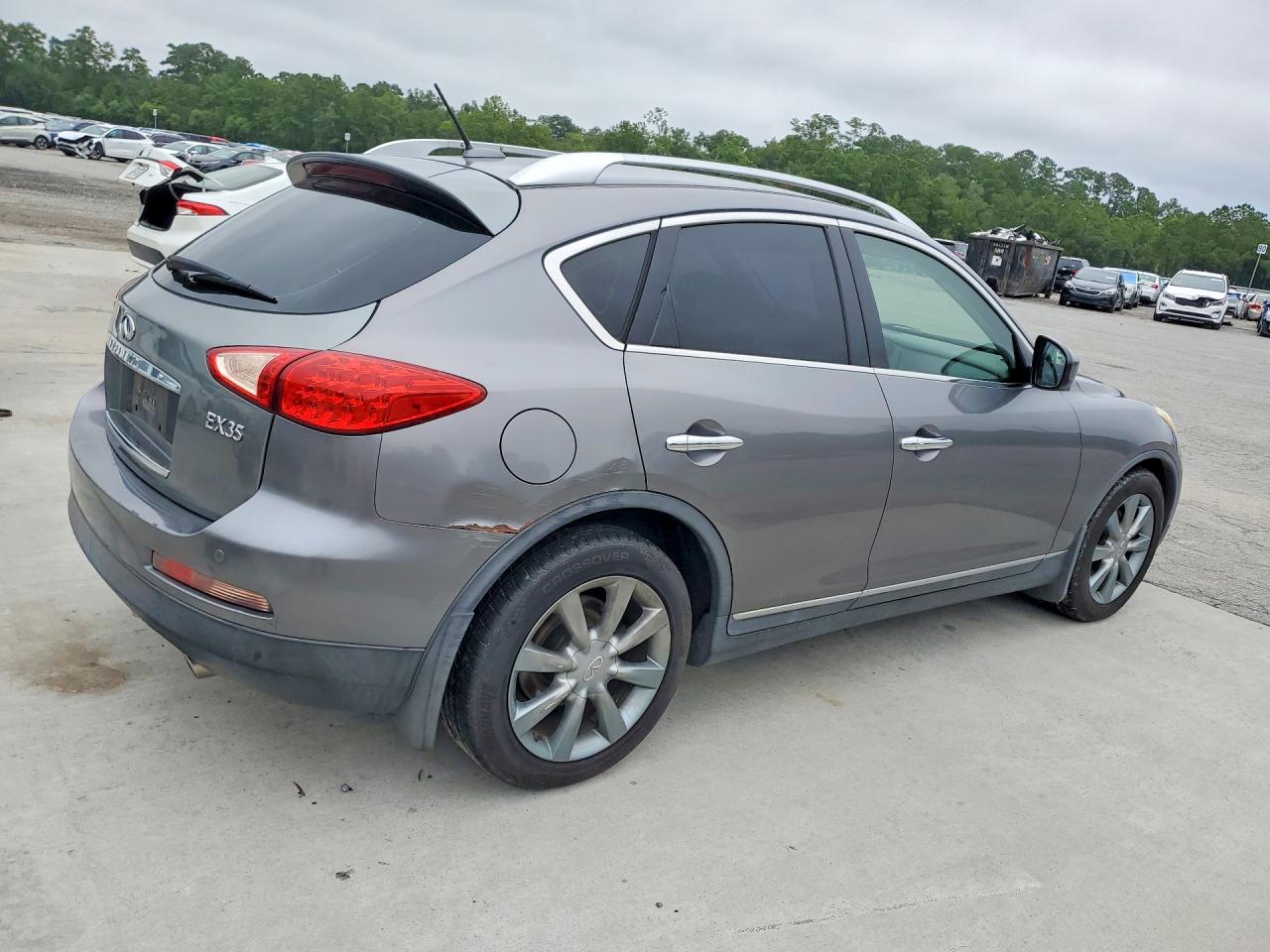 2012 Infiniti Ex35 Base Gray vin: JN1AJ0HP4CM400338