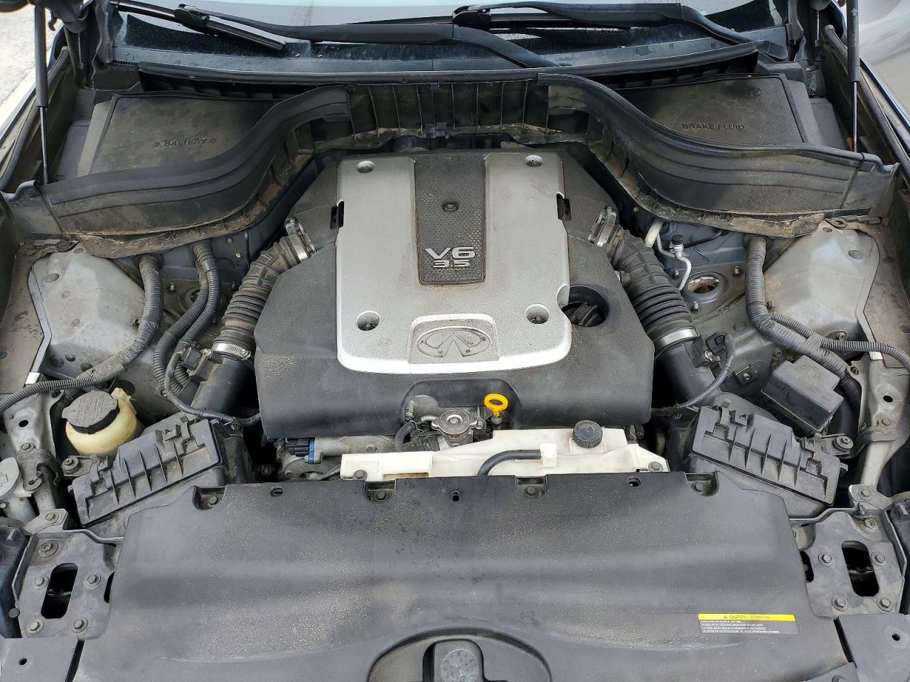 2012 Infiniti Ex35 Base Gray vin: JN1AJ0HP4CM400338