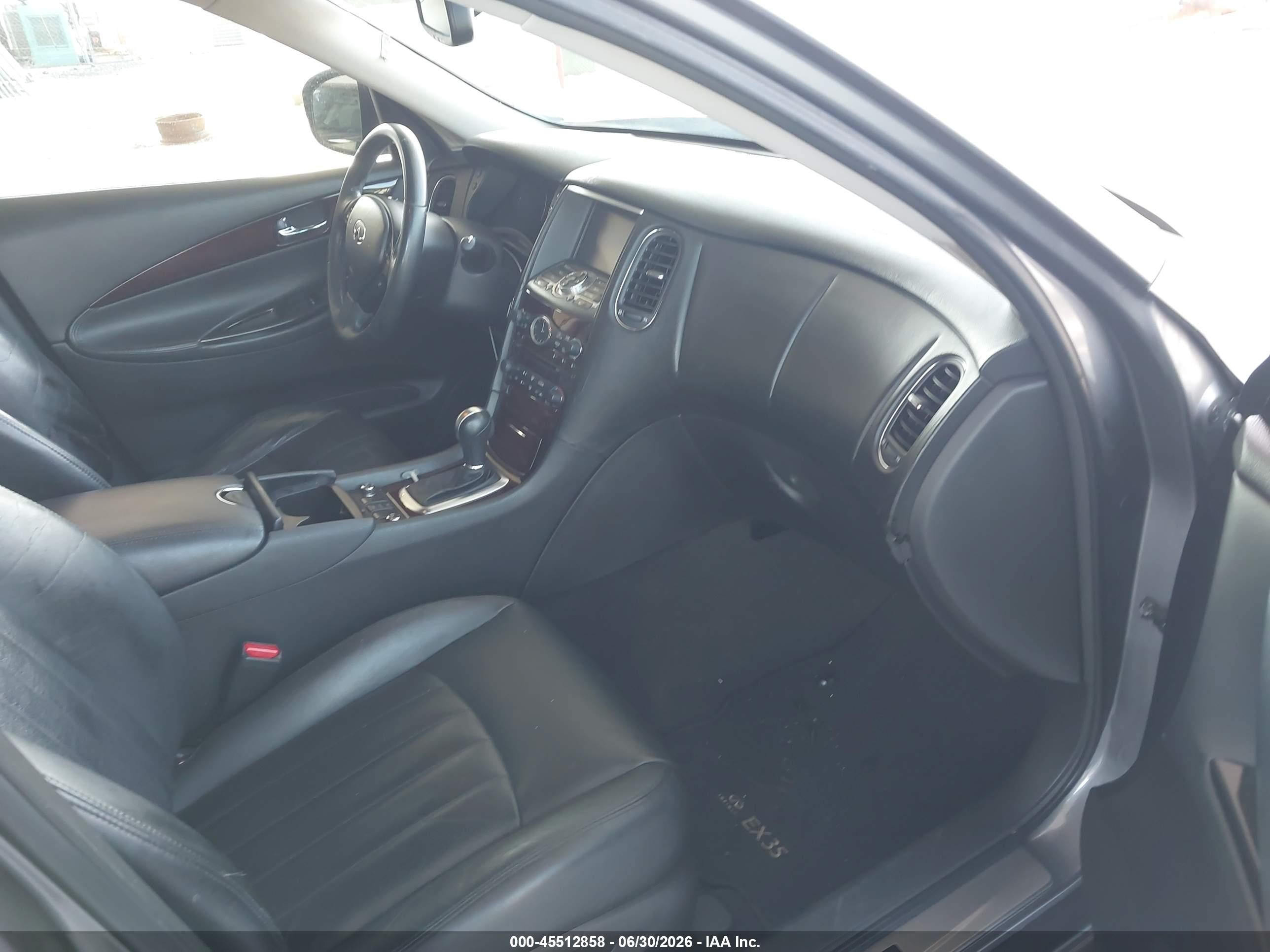2012 Infiniti Ex35 Journey Серый vin: JN1AJ0HP6CM400874